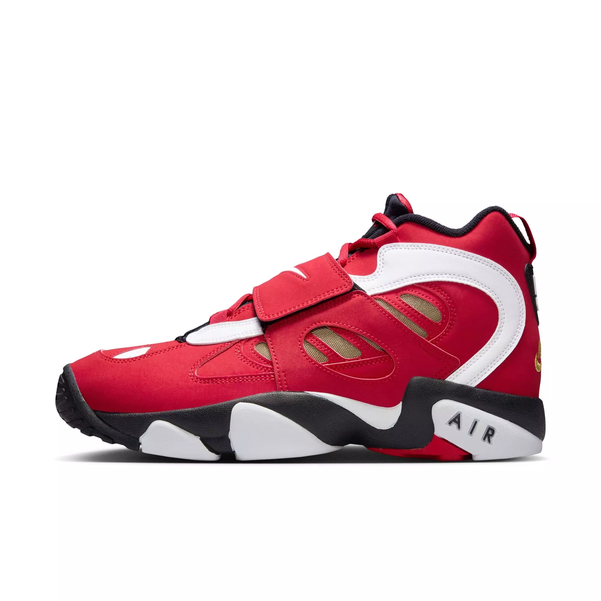 Nike Air Diamond Turf II "49ers" Men's Shoe - PRIME RED/WHITE/BLACK