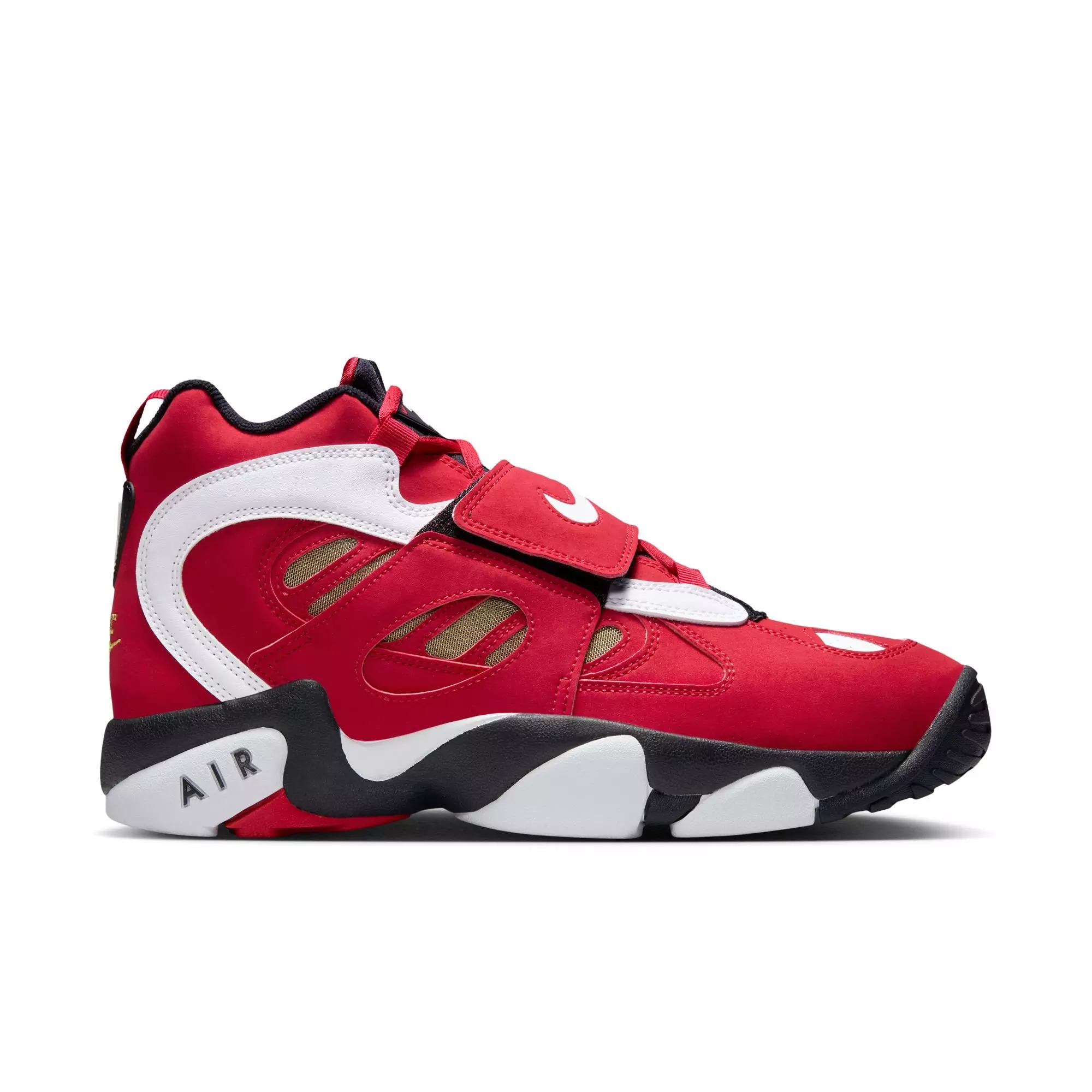 Nike Air Diamond Turf II "49ers" Men's Shoe - PRIME RED/WHITE/BLACK