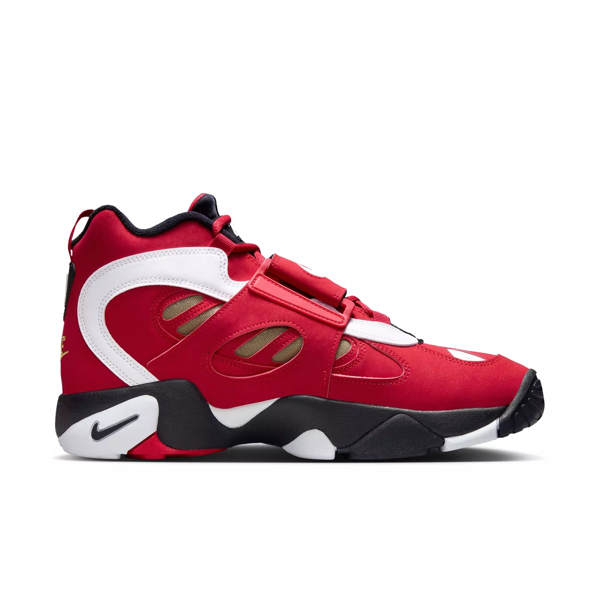 Nike Air Diamond Turf II "49ers" Men's Shoe - PRIME RED/WHITE/BLACK
