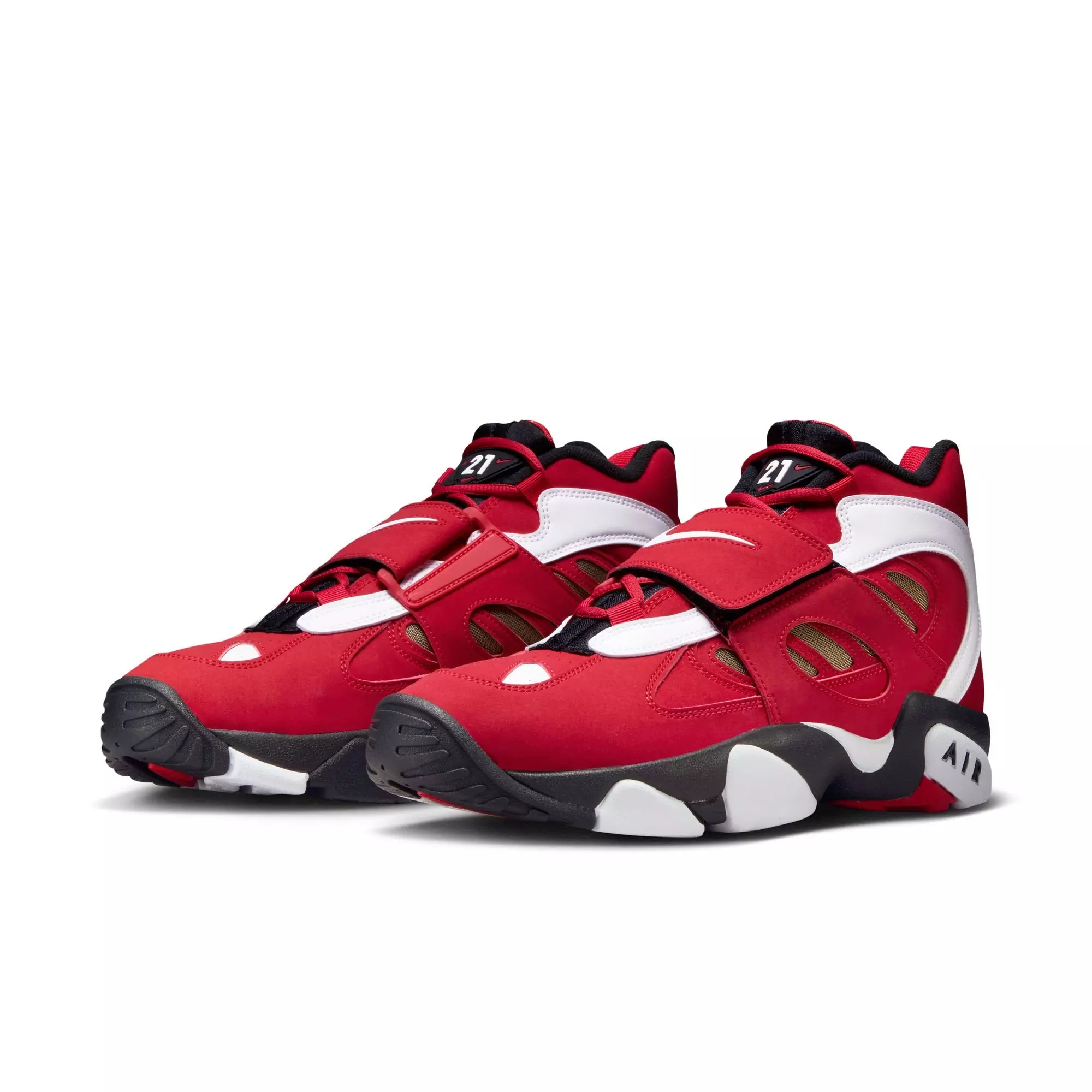 Nike Air Diamond Turf II "49ers" Men's Shoe - PRIME RED/WHITE/BLACK