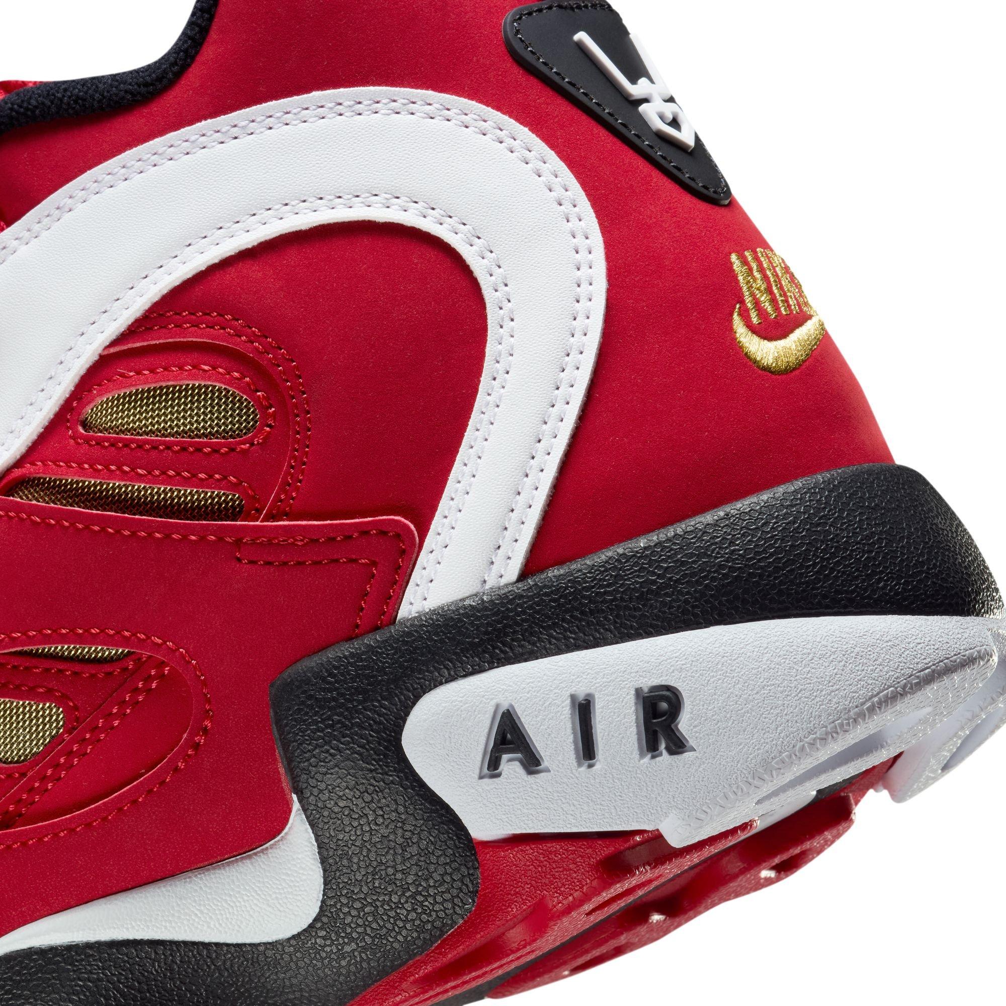 Nike Air Diamond Turf II "49ers" Men's Shoe - PRIME RED/WHITE/BLACK Thumbnail View 6