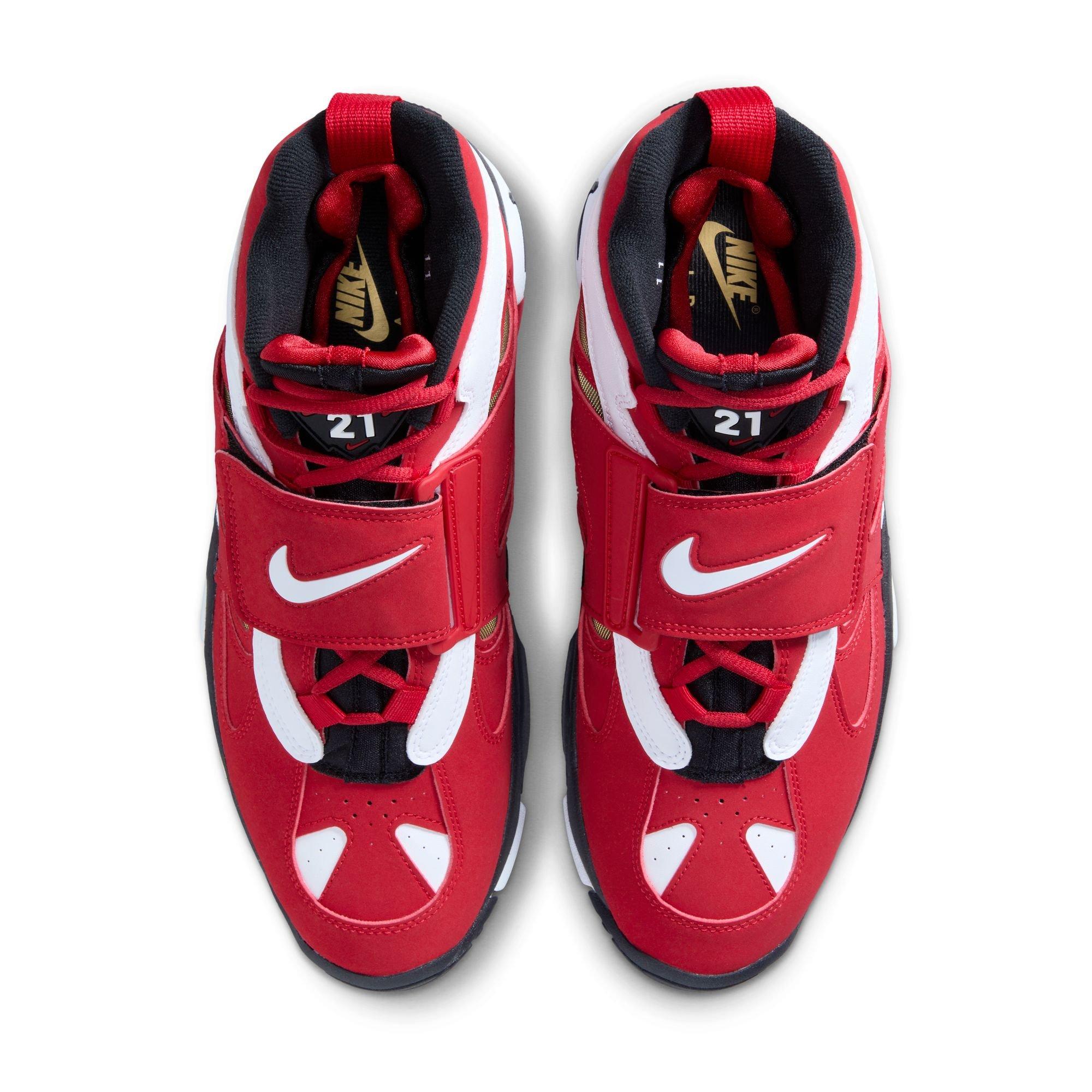 Nike Air Diamond Turf II "49ers" Men's Shoe - PRIME RED/WHITE/BLACK Thumbnail View 11