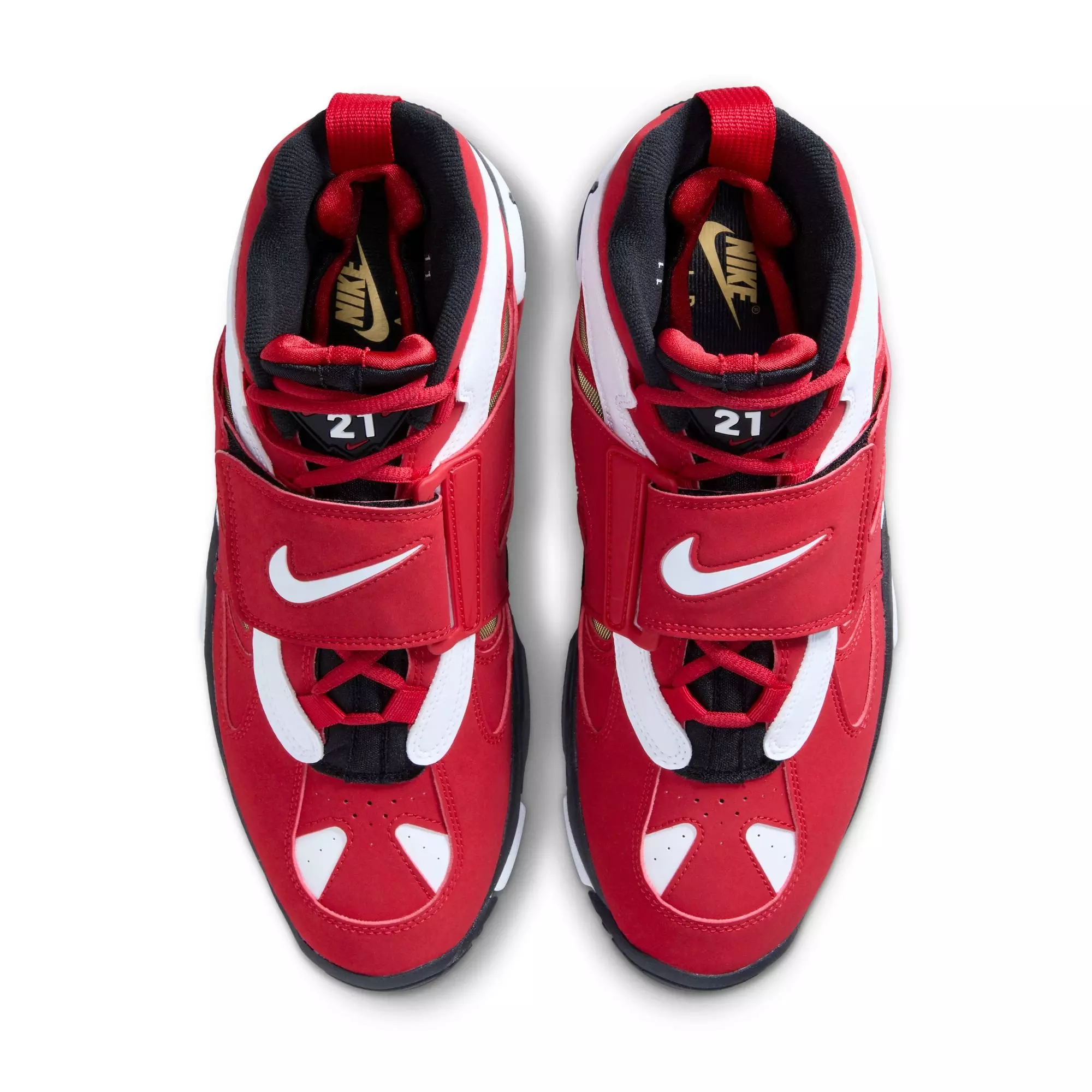 Nike Air Diamond Turf II "49ers" Men's Shoe - PRIME RED/WHITE/BLACK