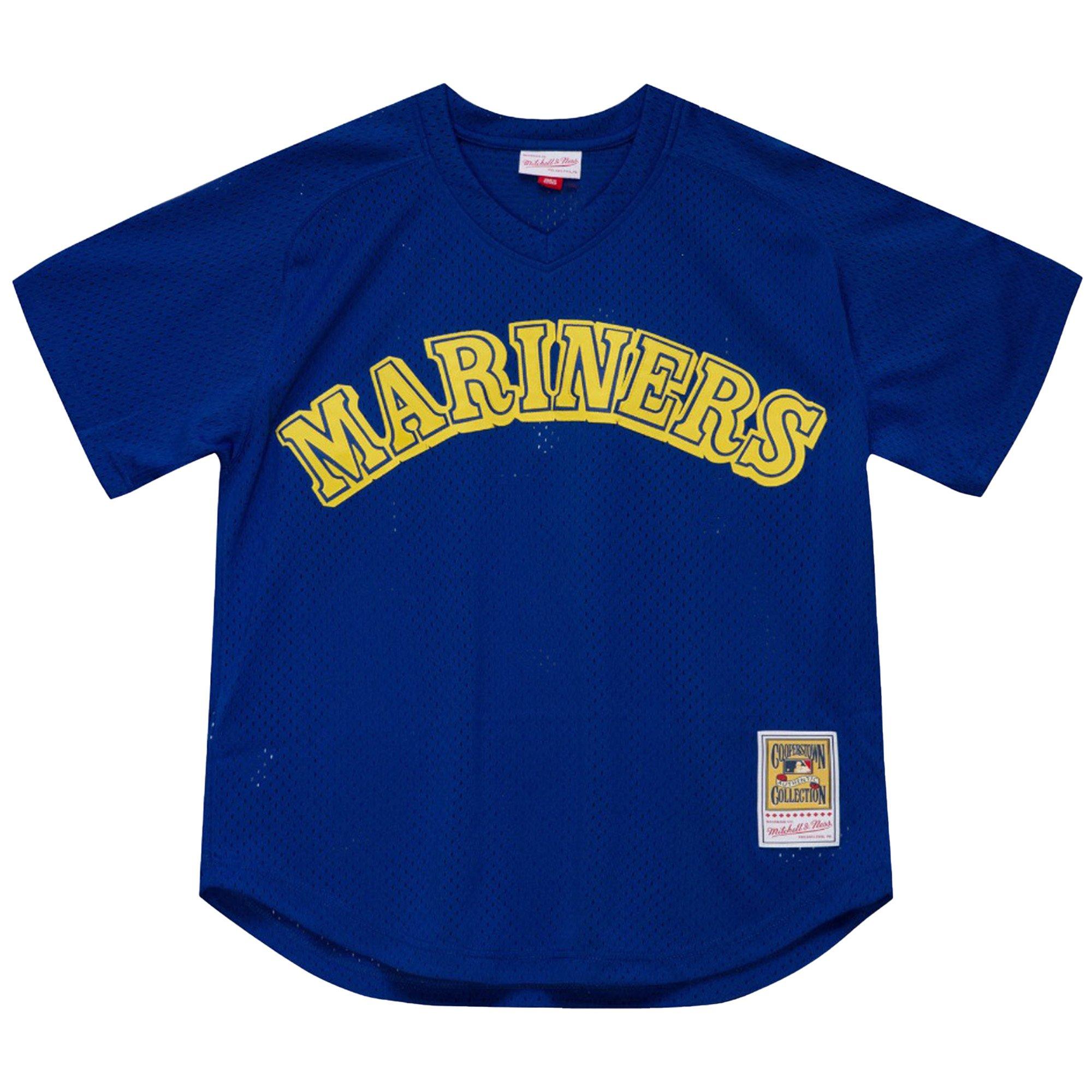 Mitchell & Ness Ken Griffey Jr 1991 Batting Practice Jersey - Royal - ROYAL Thumbnail View 1