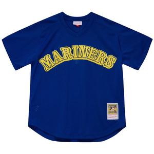  Mitchell & Ness Ken Griffey Jr 1991 Batting Practice Jersey-Royal
