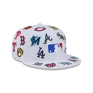 New Era MLB 9FIFTY All Over Print Snapback Hat-White