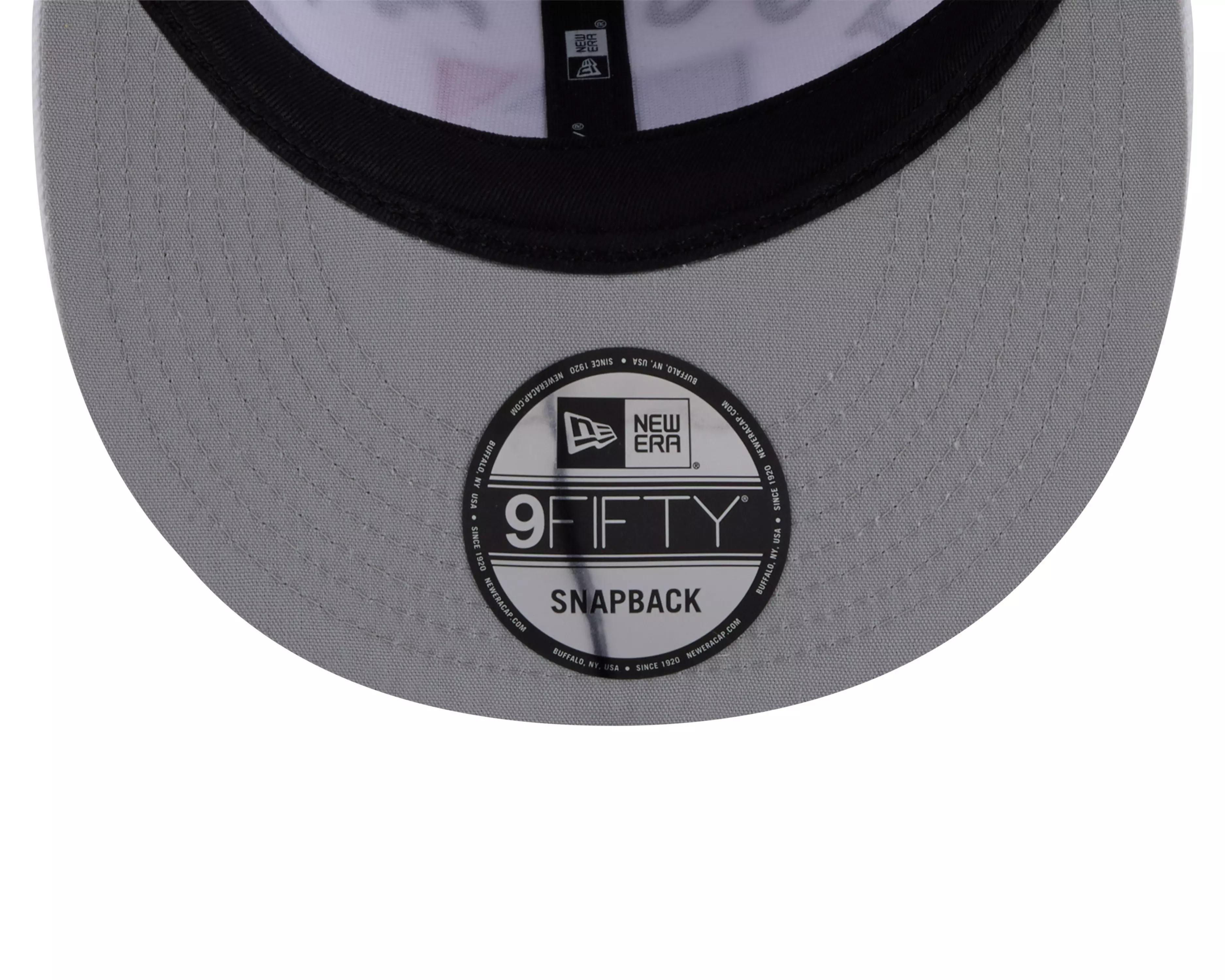 New Era MLB 9FIFTY All Over Print Snapback Hat-White - WHITE