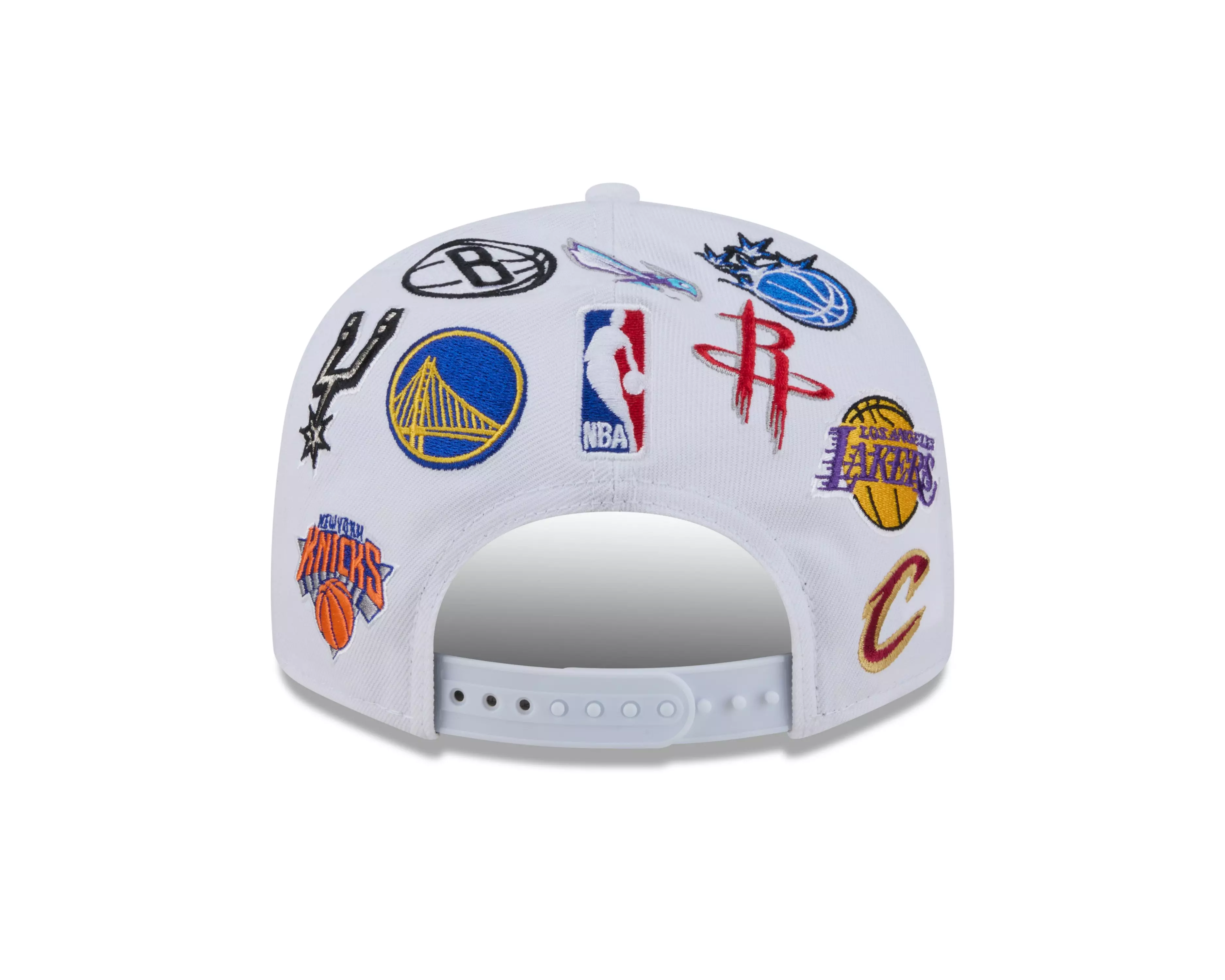 New Era NBA 9FIFTY All Over Print Snapback Hat-White - WHITE