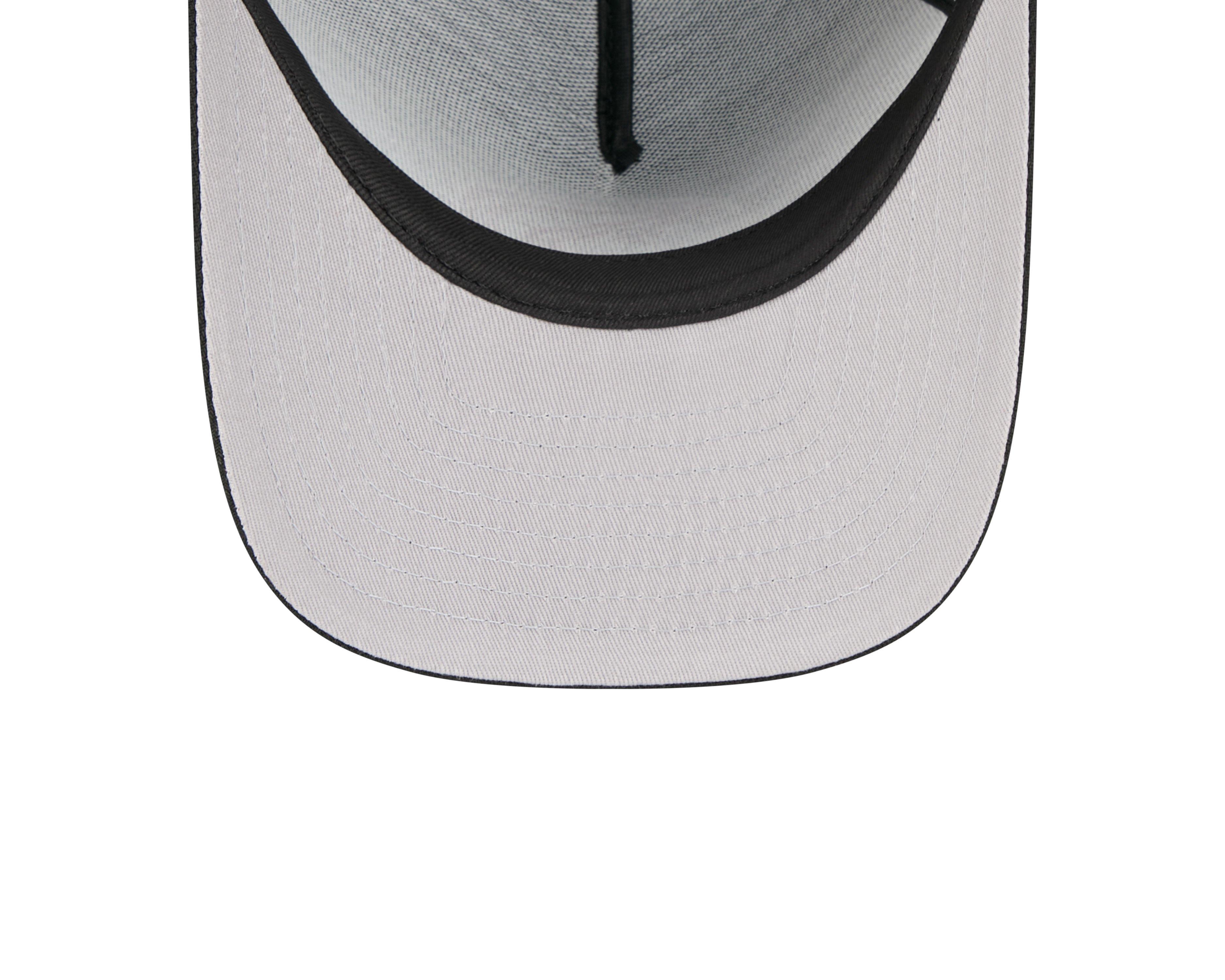 New Era Atlanta Hawks 9FIFTY A-Frame Snapback Hat-Black - BLACK Thumbnail View 7