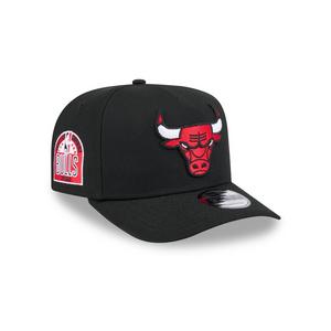 New Era Chicago Bulls 9FIFTY A-Frame Snapback Hat-Black