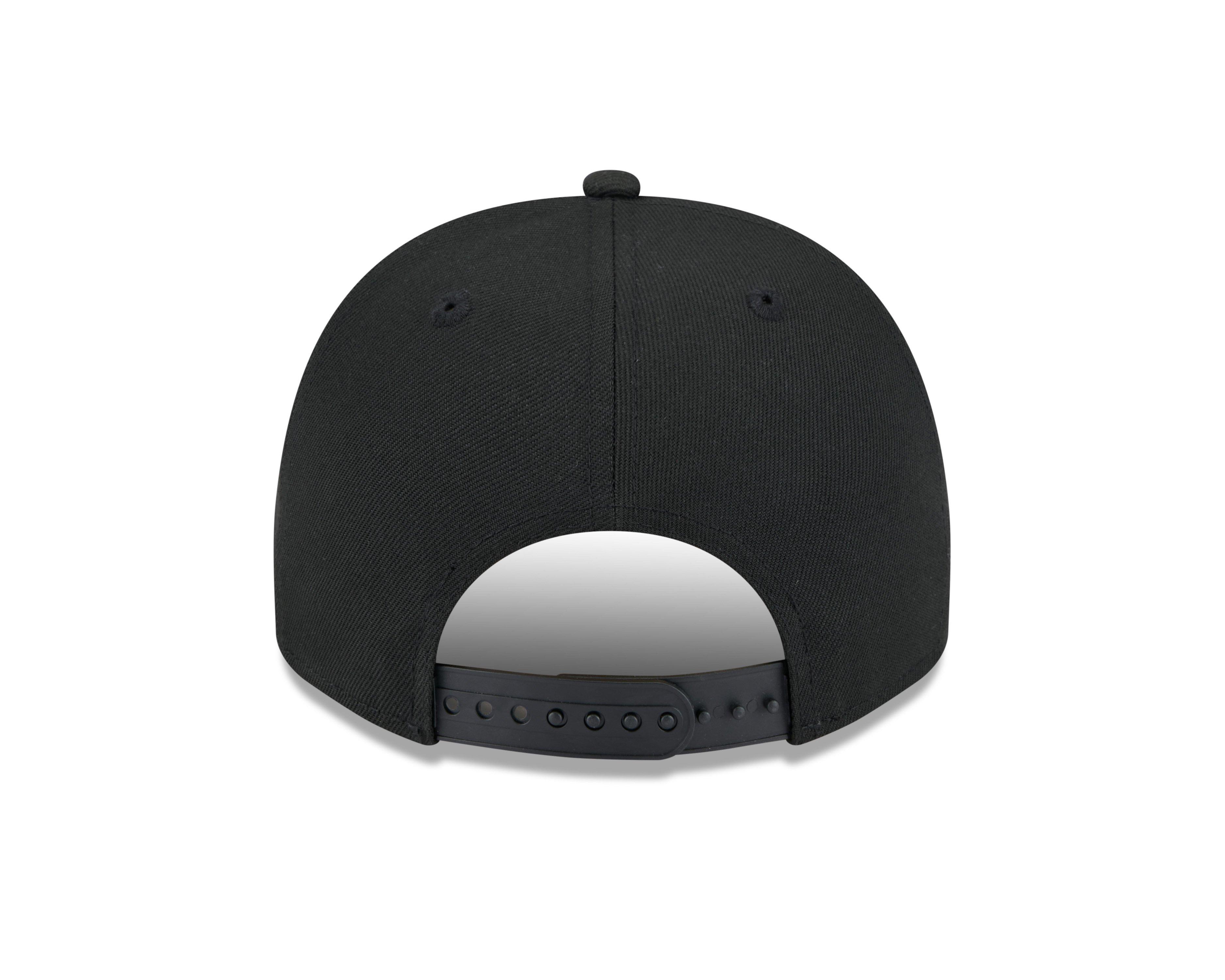 New Era Chicago Bulls 9FIFTY A-Frame Snapback Hat-Black - BLACK Thumbnail View 4