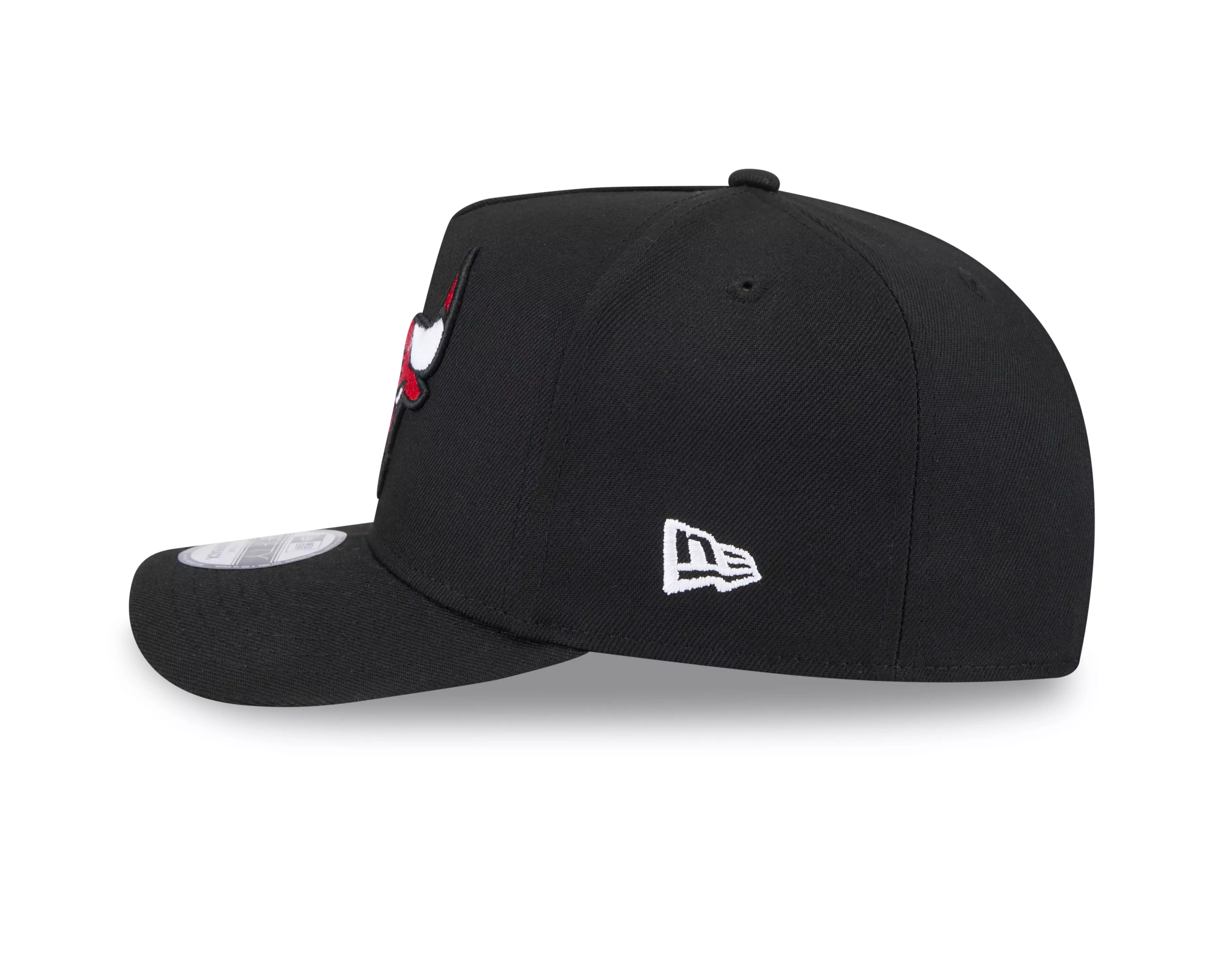 New Era Chicago Bulls 9FIFTY A-Frame Snapback Hat-Black - BLACK