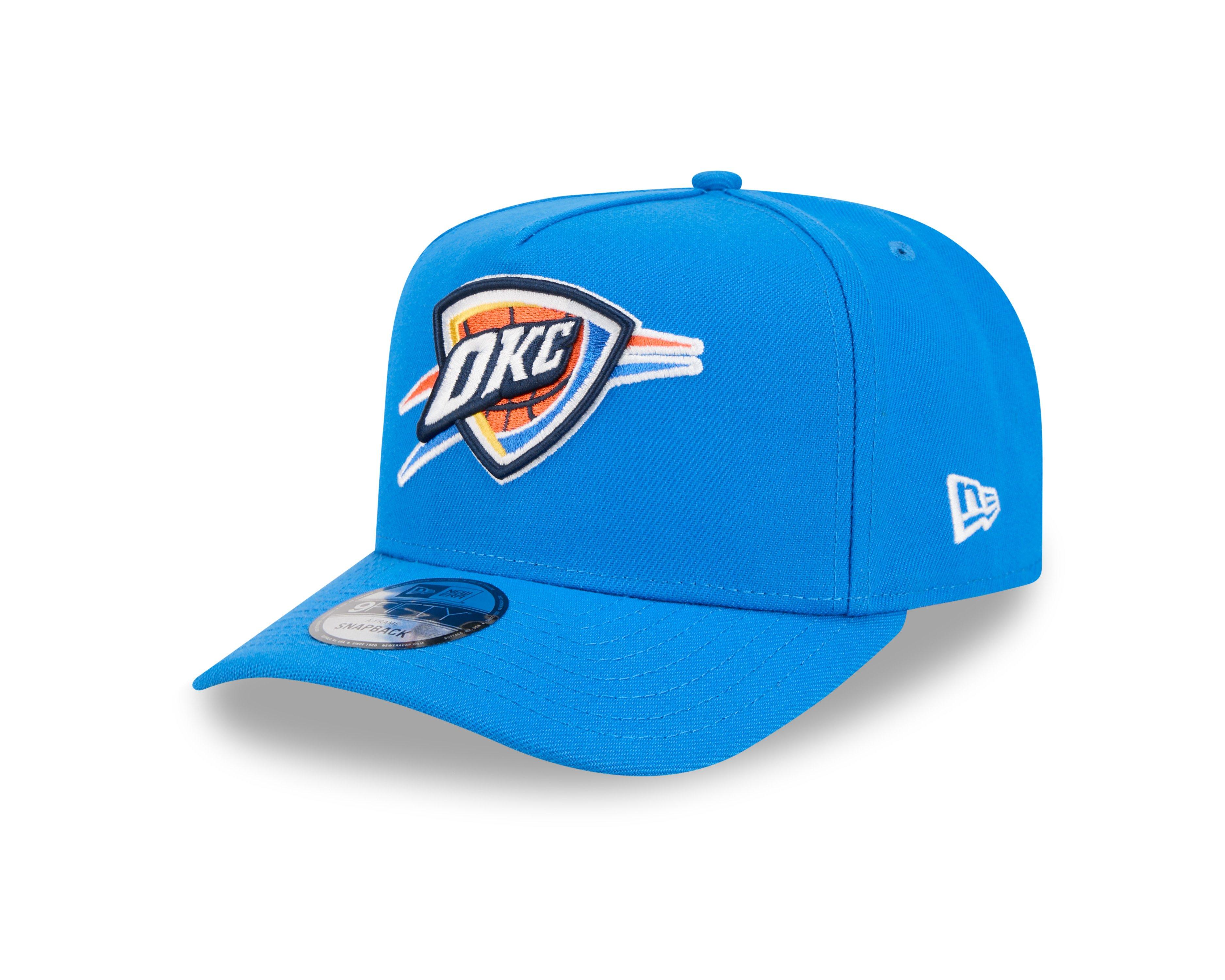 New Era Oklahoma City Thunder 9FIFTY A-Frame Blue Snapback Hat