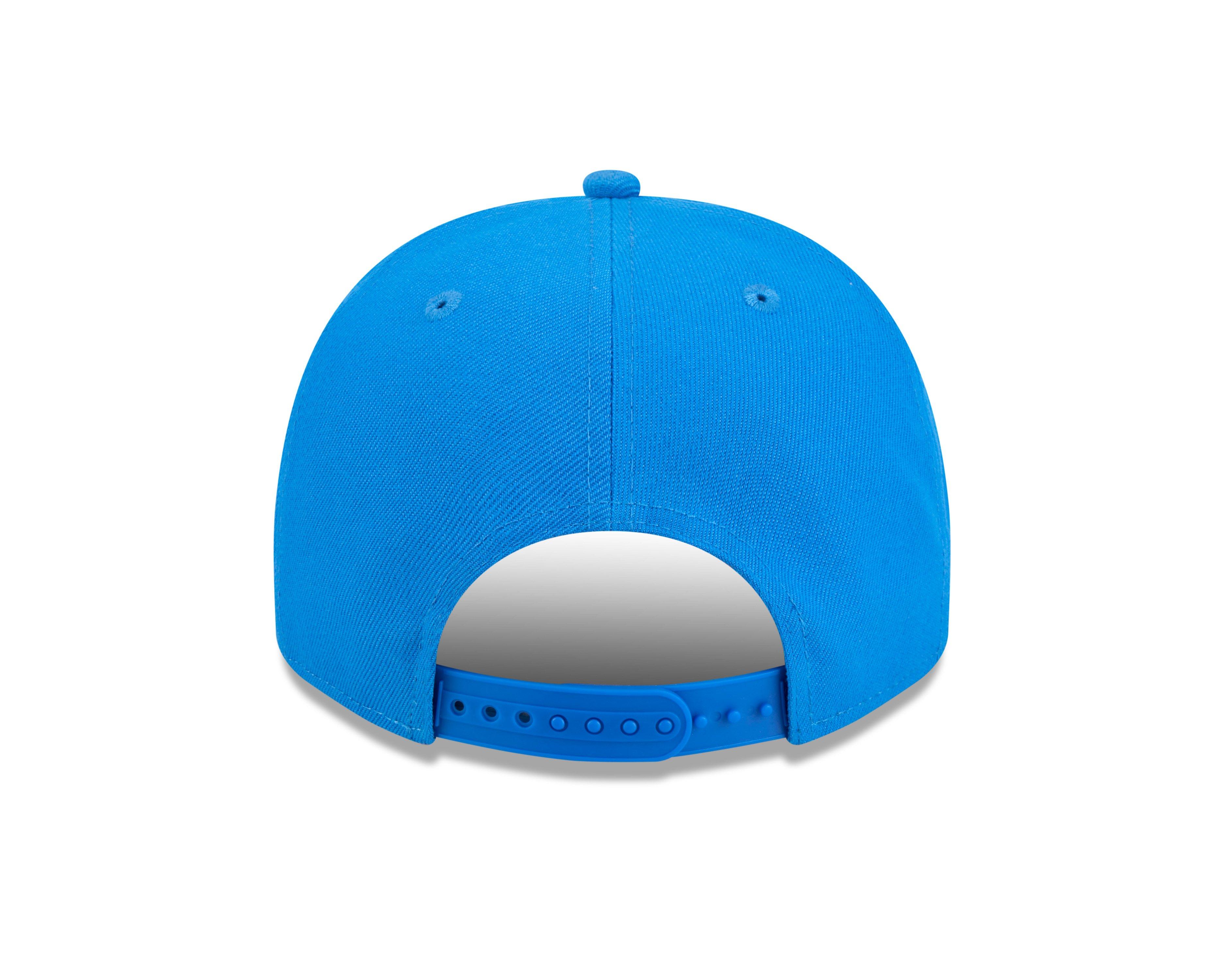 New Era Oklahoma City Thunder 9FIFTY A-Frame Snapback Hat-Blue - BLUE Thumbnail View 4