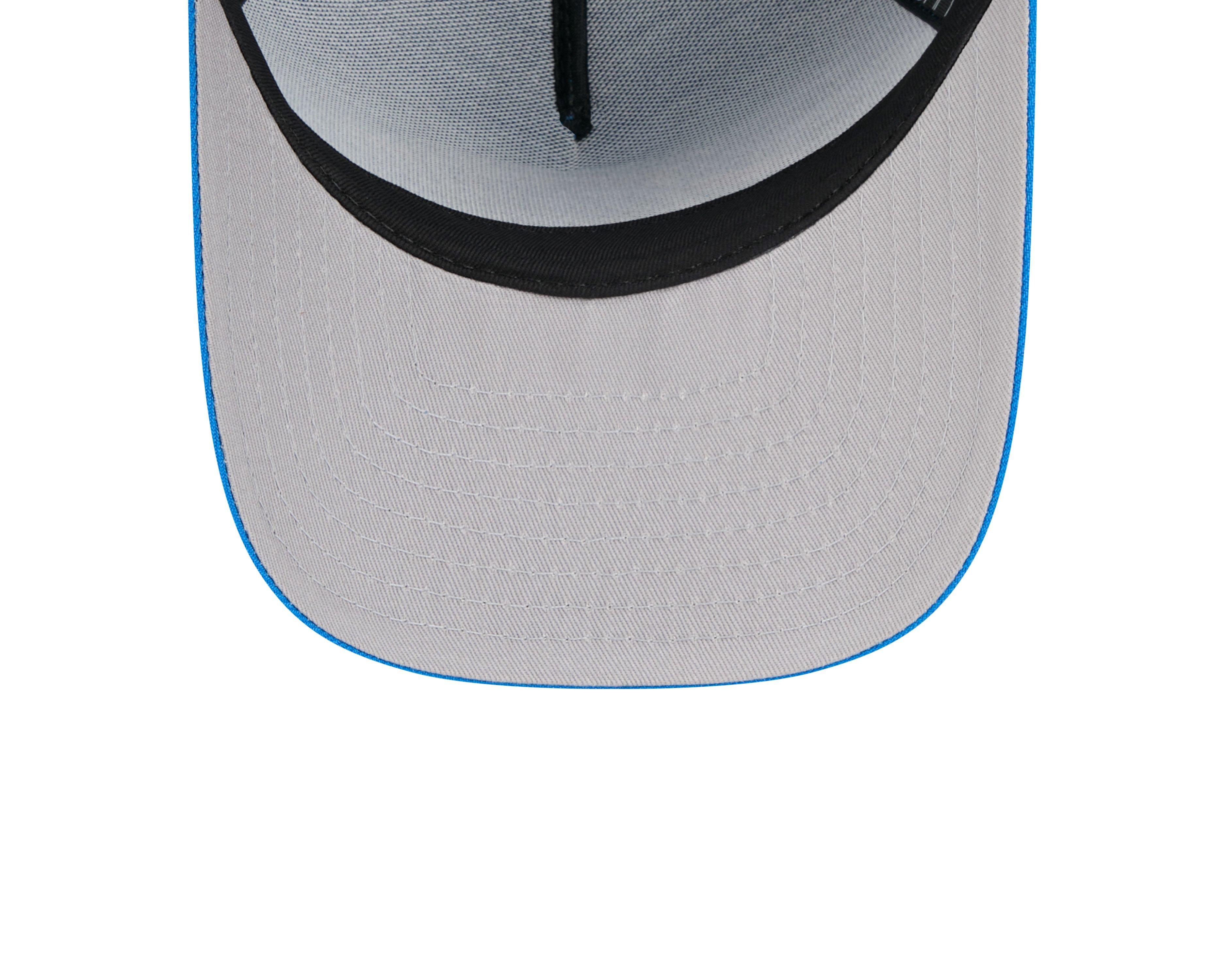 New Era Oklahoma City Thunder 9FIFTY A-Frame Snapback Hat-Blue - BLUE Thumbnail View 7