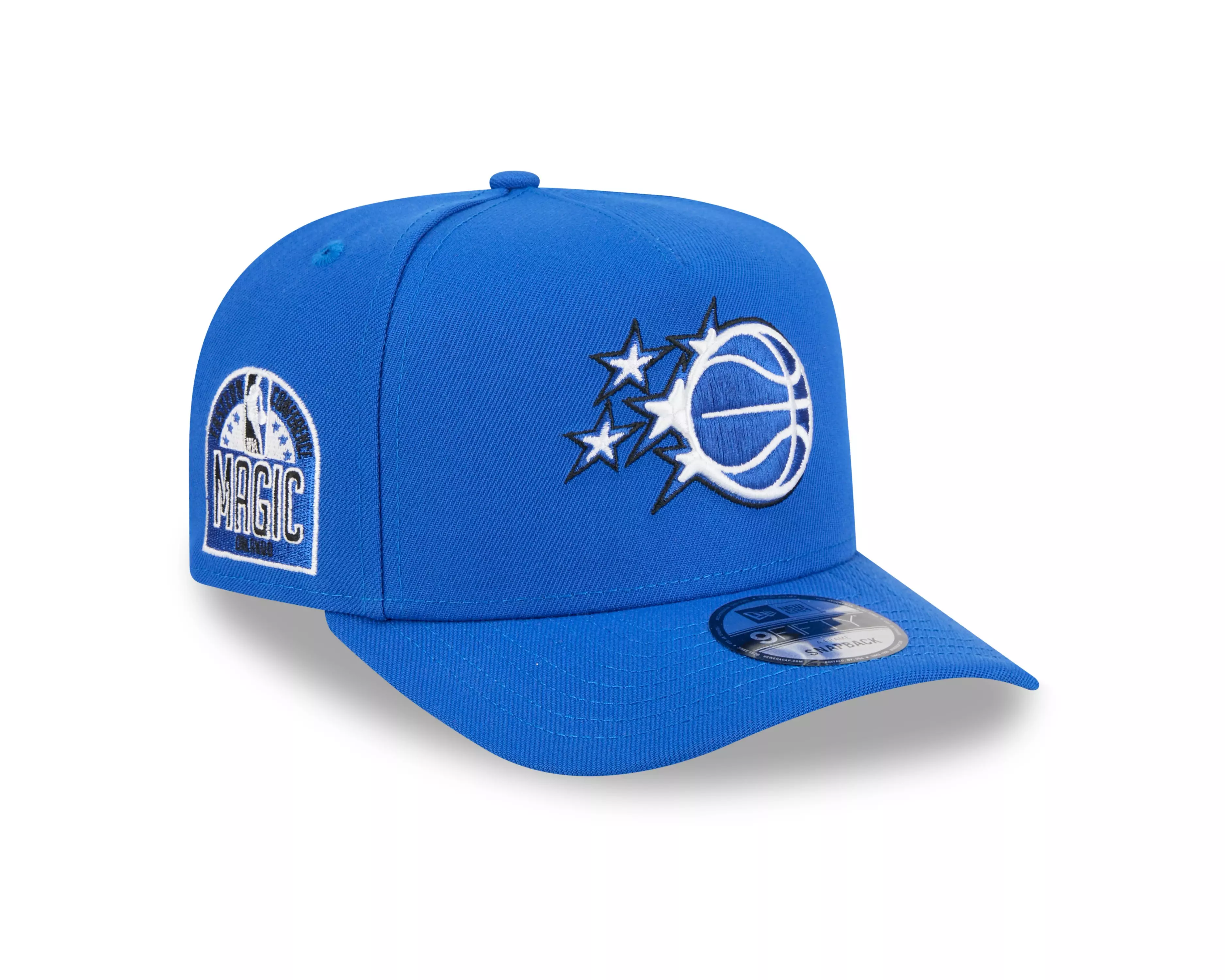 New Era Orlando Magic 9FIFTY A-Frame Snapback Hat-Black - BLUE