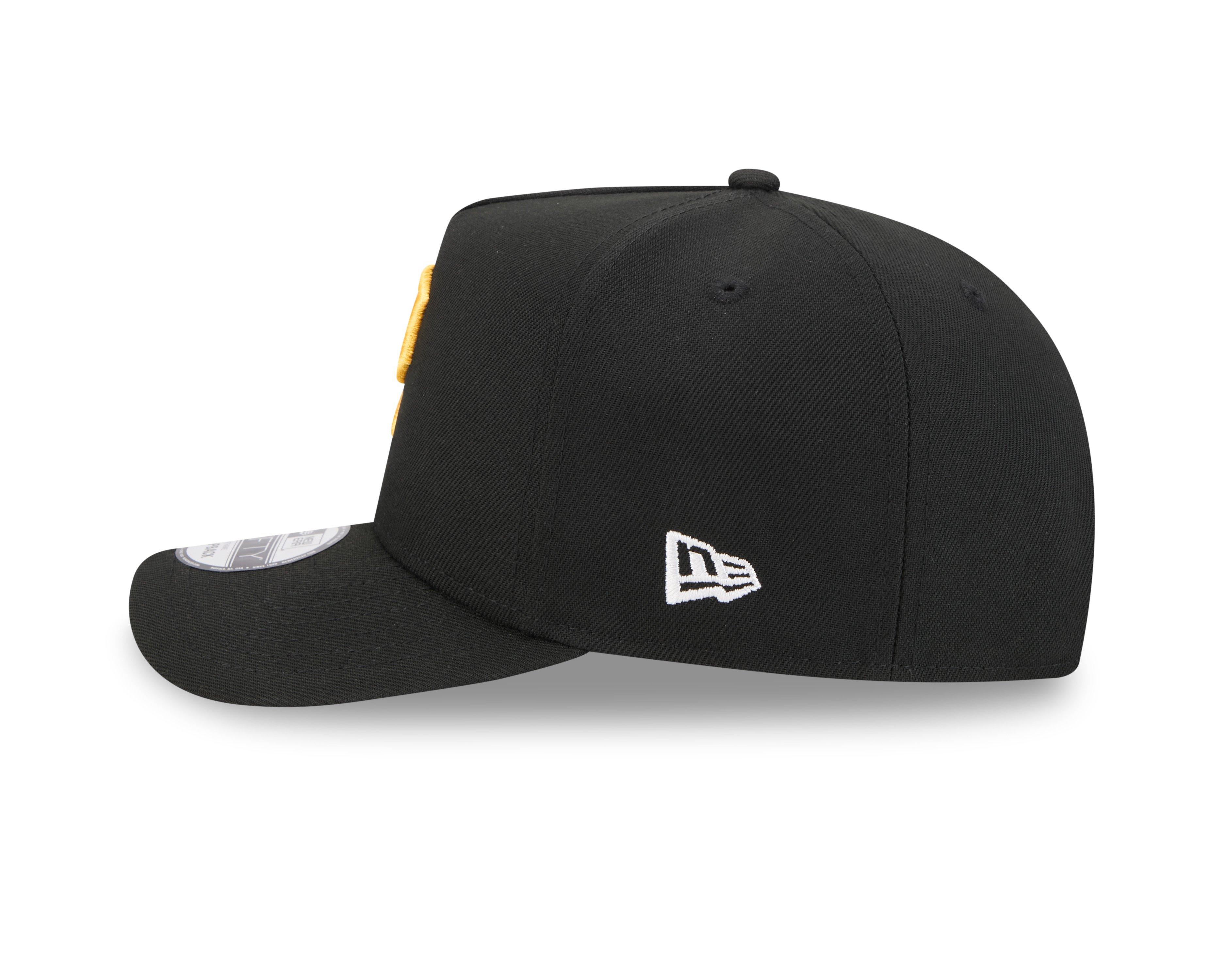New Era Pittsburgh Pirates 9FIFTY A-Frame Snapback Hat-Black - BLACK Thumbnail View 5