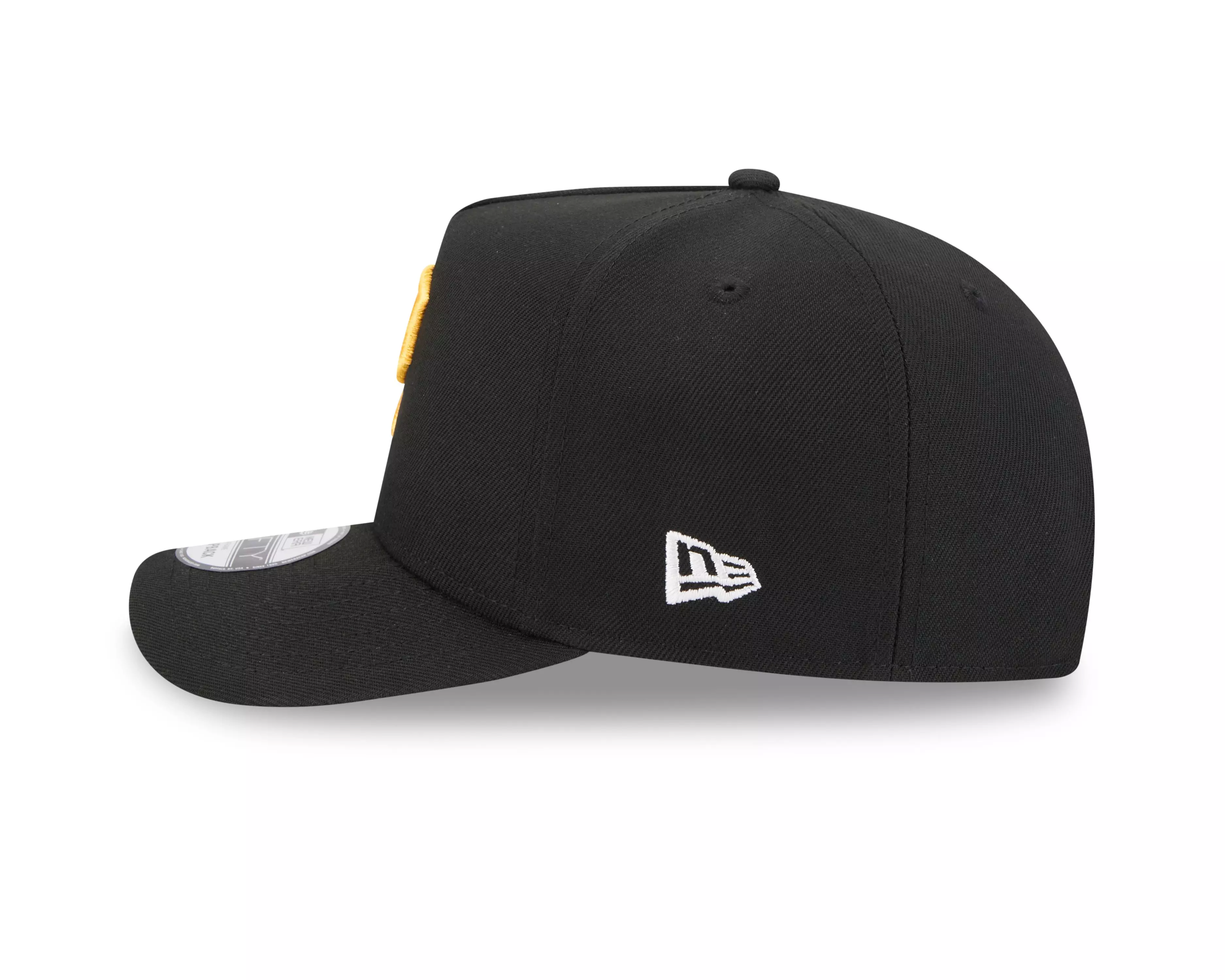 New Era Pittsburgh Pirates 9FIFTY A-Frame Snapback Hat-Black - BLACK