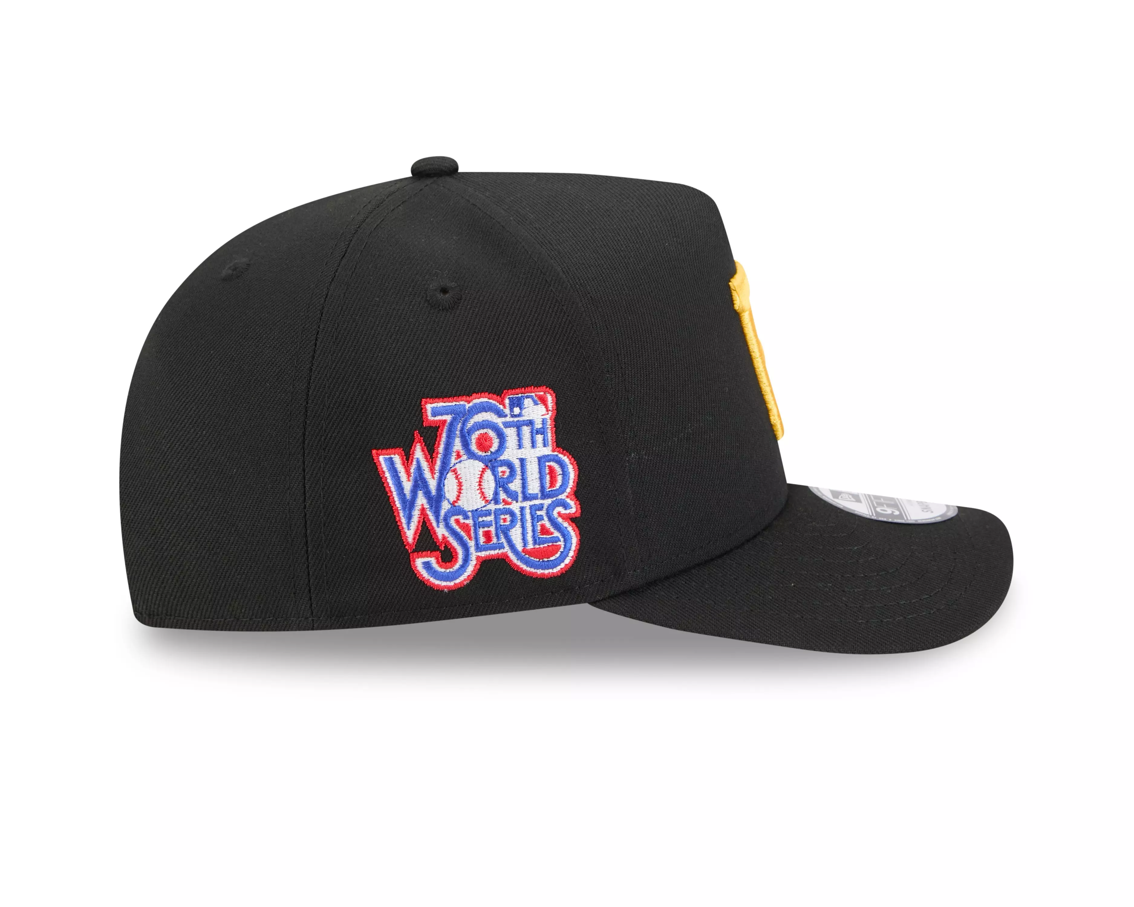 New Era Pittsburgh Pirates 9FIFTY A-Frame Snapback Hat-Black - BLACK