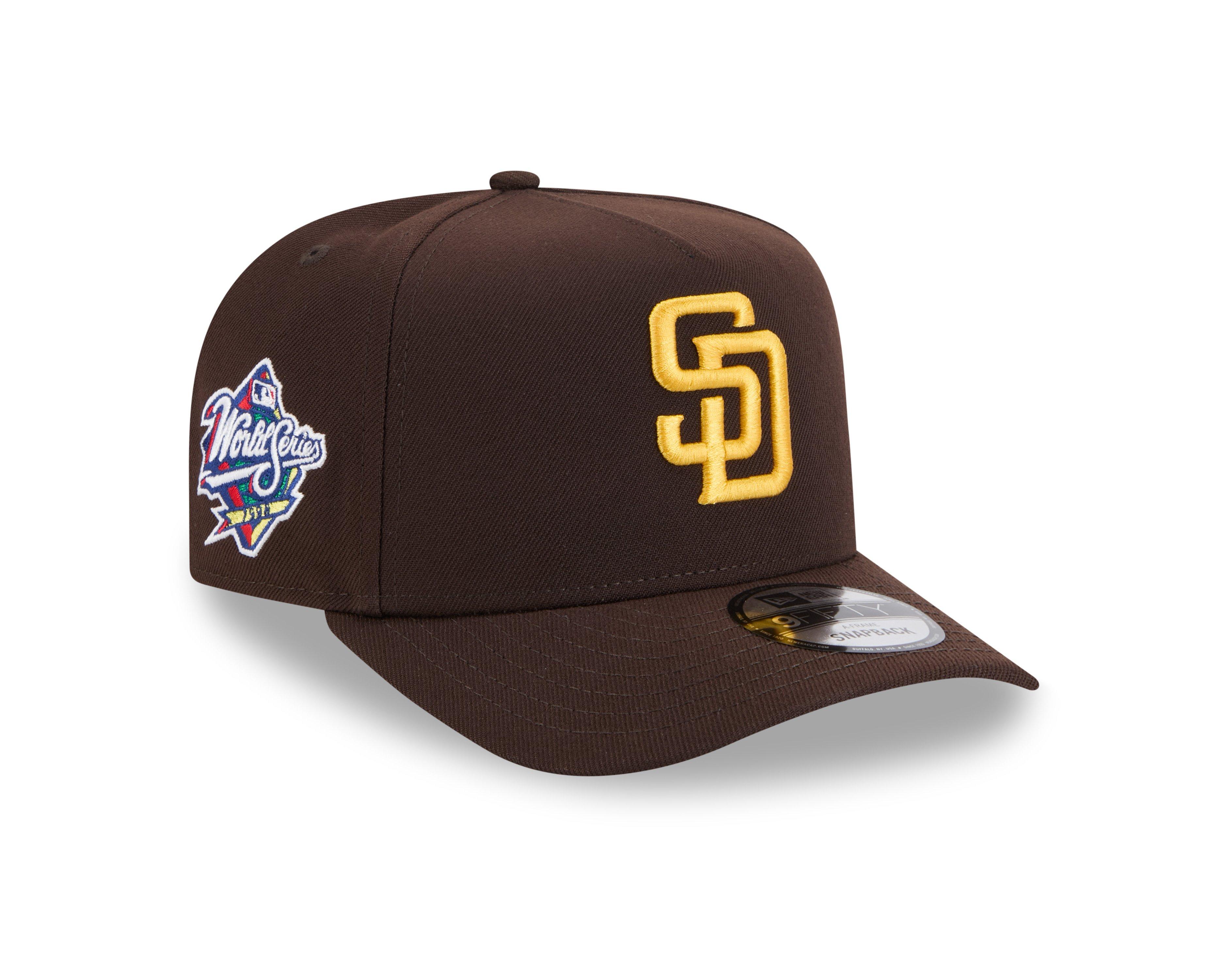 New Era San Diego Padres 9FIFTY A-Frame Brown Snapback Hat