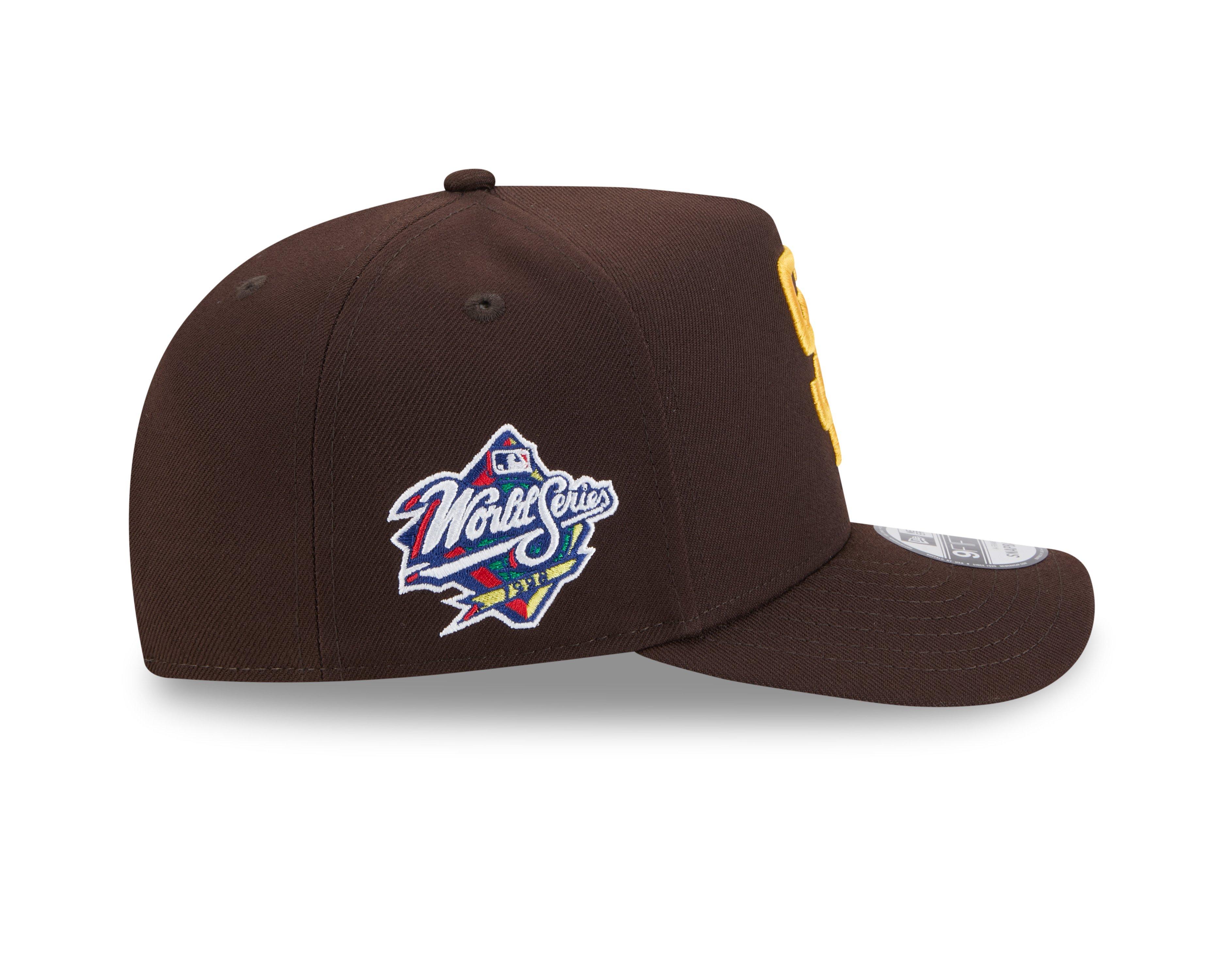 New Era San Diego Padres 9FIFTY A-Frame Snapback Hat-Brown - BROWN Thumbnail View 6