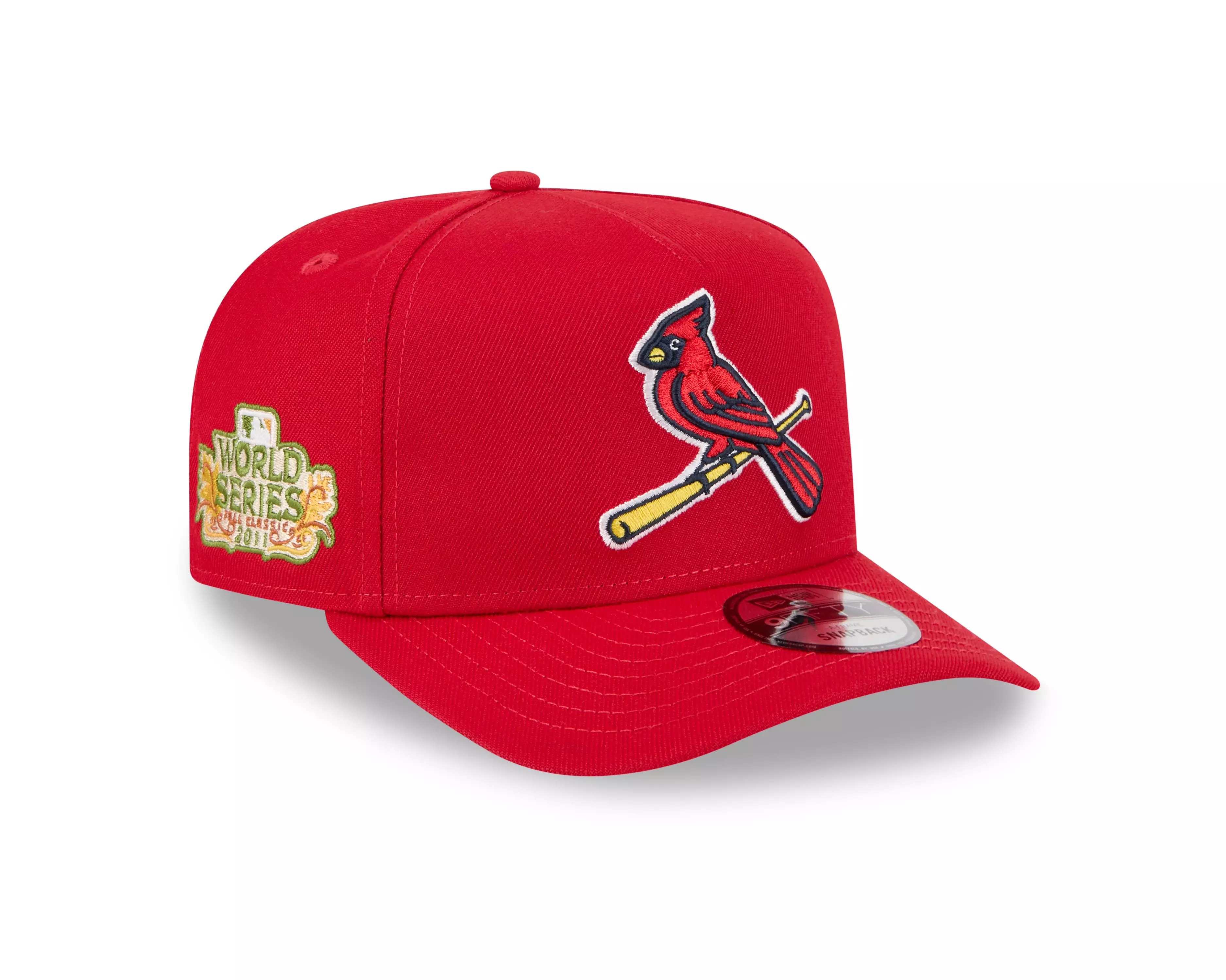 New Era St. Louis Cardinals 9FIFTY A-Frame Snapback Hat-Red - RED