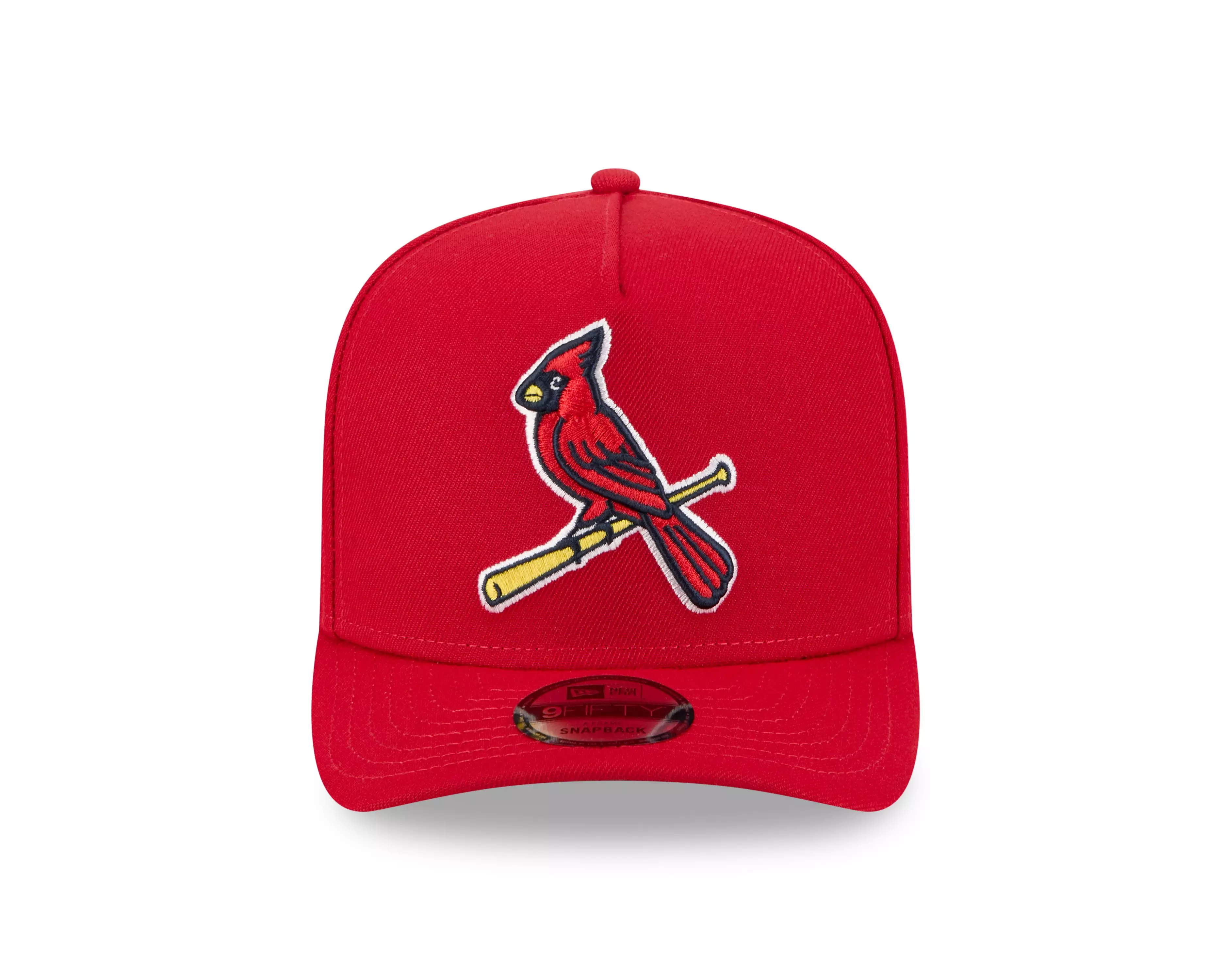 New Era St. Louis Cardinals 9FIFTY A-Frame Snapback Hat-Red - RED