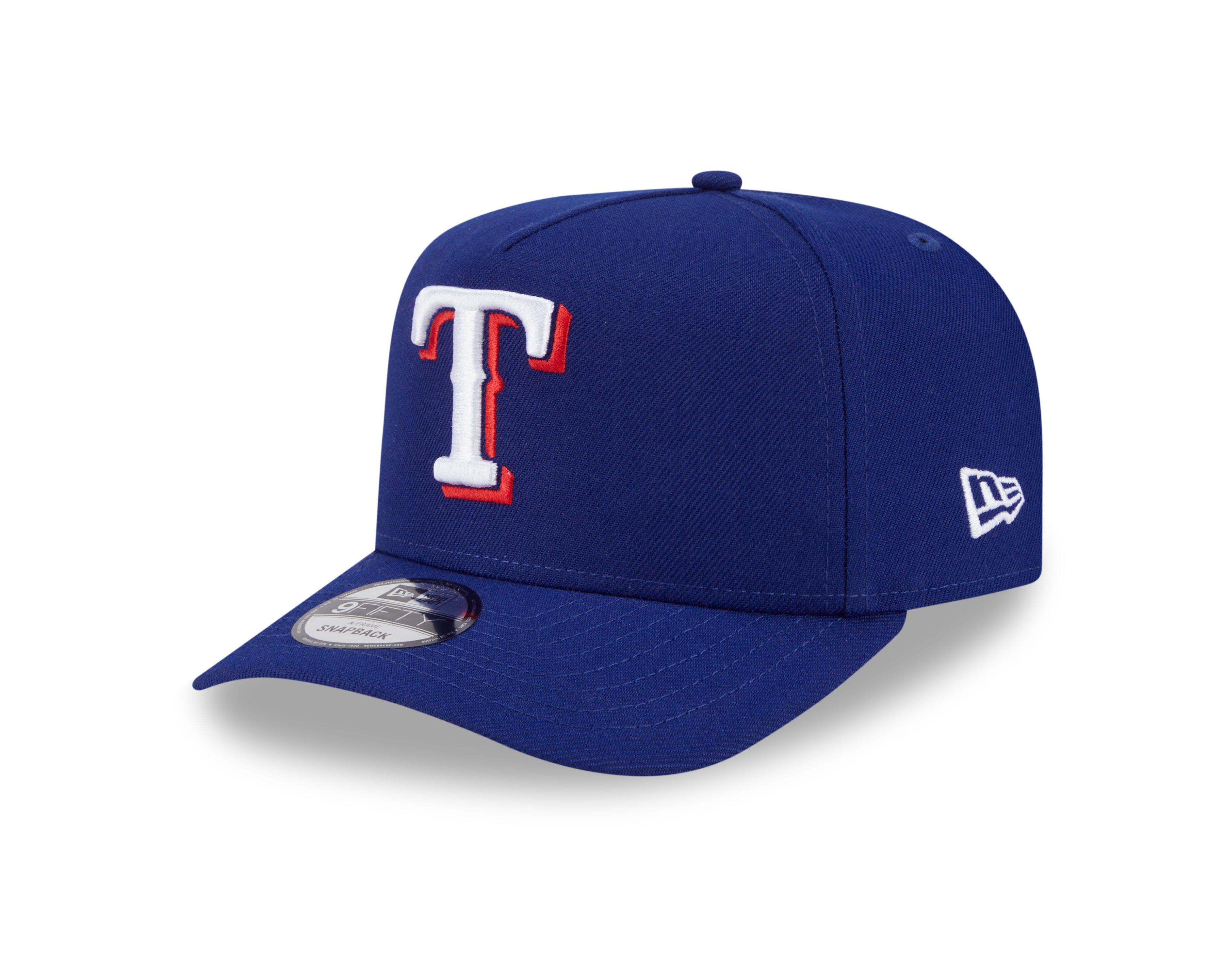 New Era Texas Rangers 9FIFTY A-Frame Navy Snapback Hat
