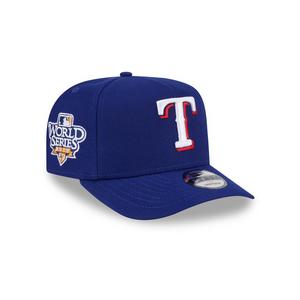 New Era Texas Rangers 9FIFTY A-Frame Snapback Hat-Navy