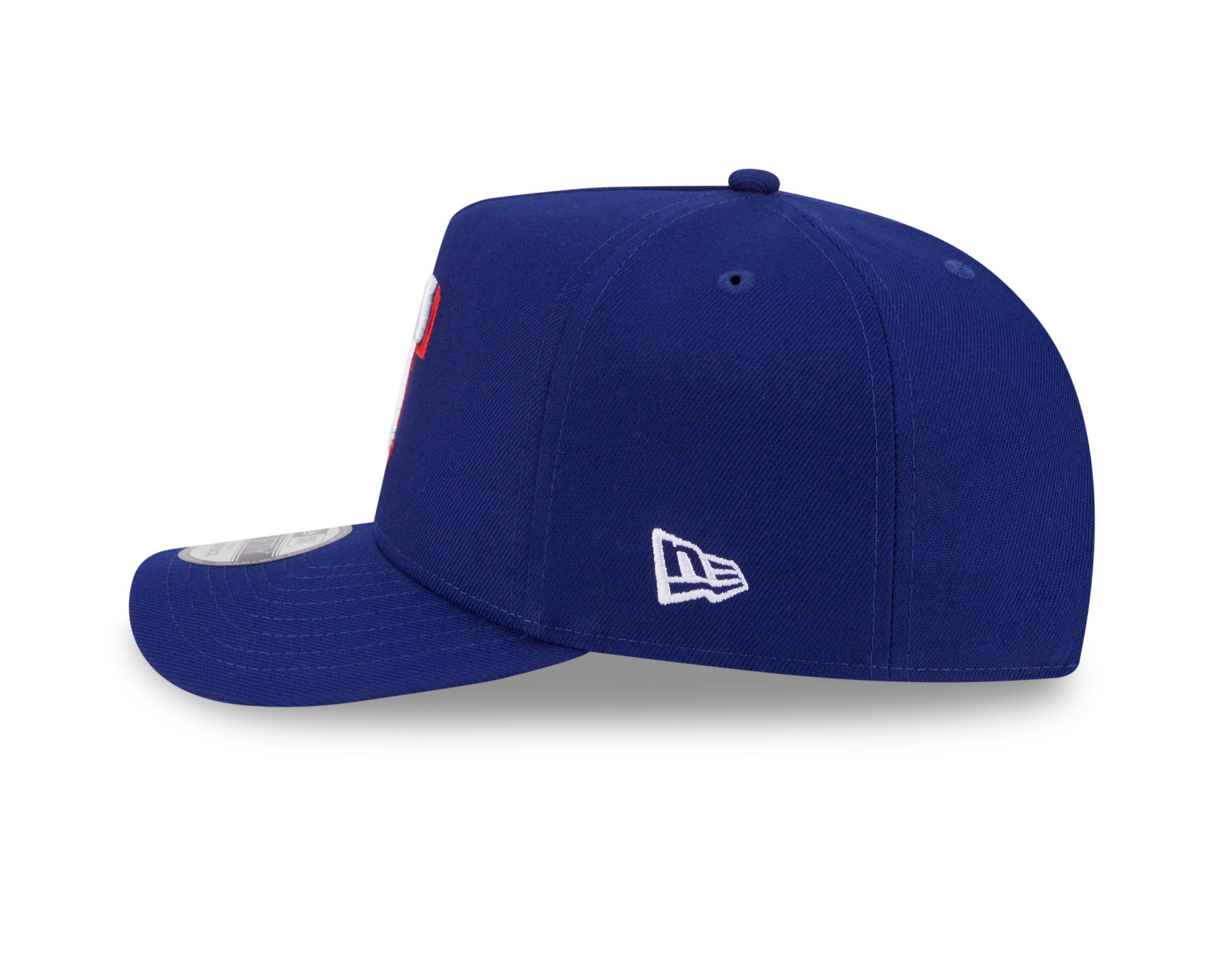 New Era Texas Rangers 9FIFTY A-Frame Snapback Hat-Navy - NAVY Thumbnail View 5