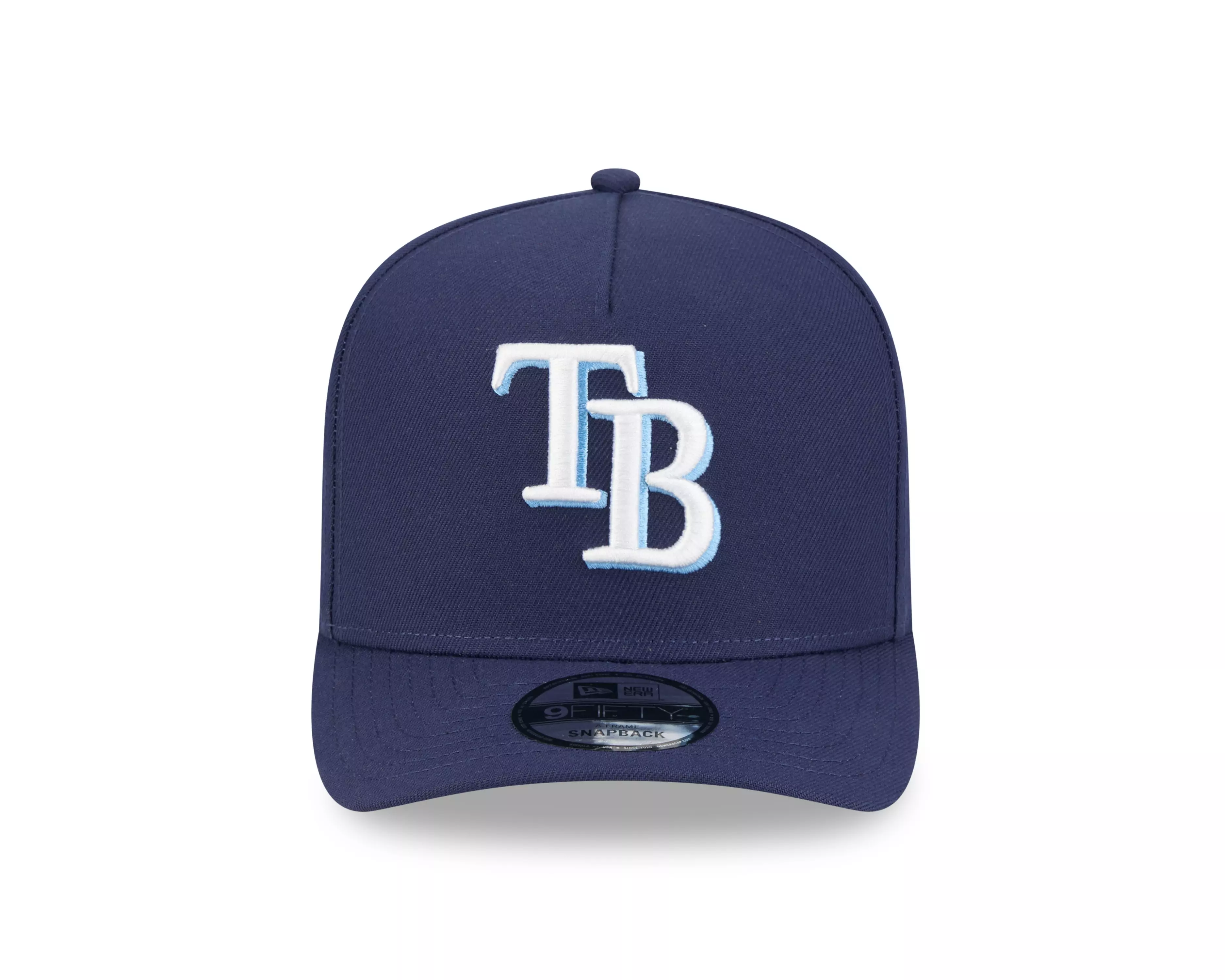 New Era Tampa Bay Rays 9FIFTY A-Frame Snapback Hat-Blue - BLUE