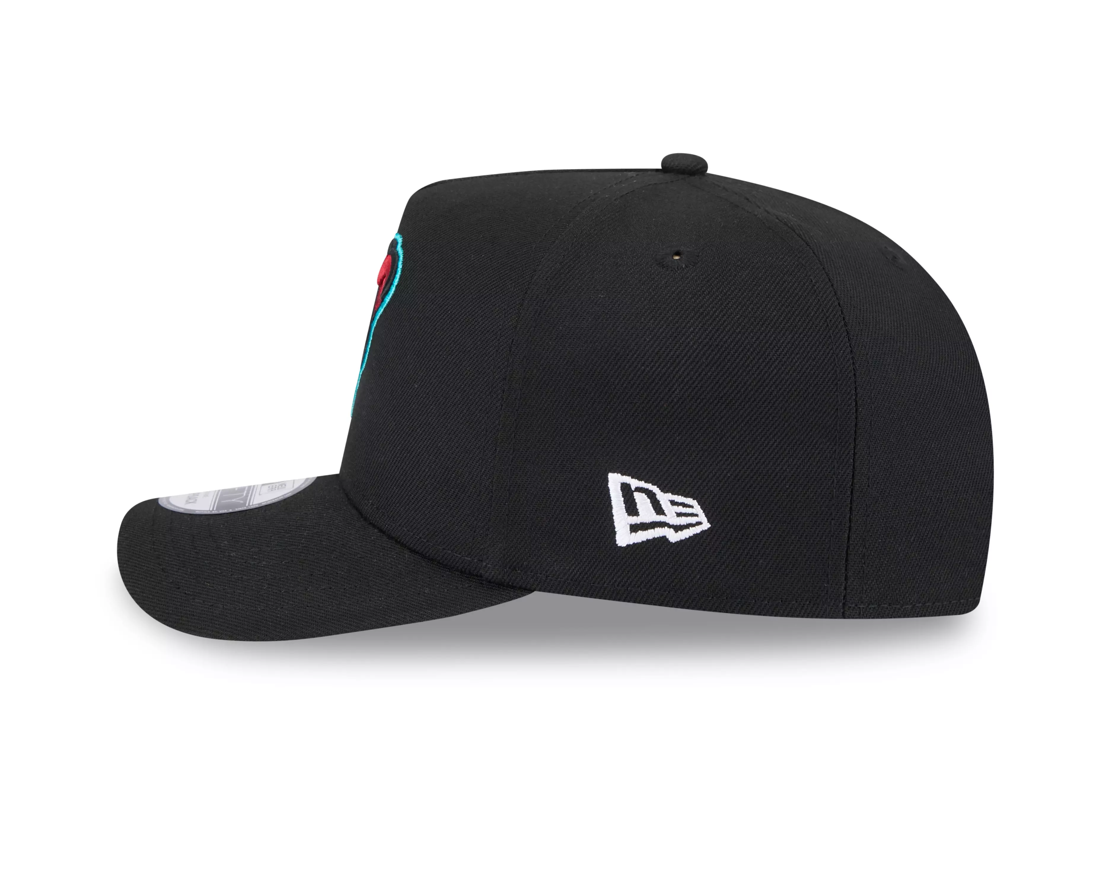 New Era Arizona Diamondbacks 9FIFTY A-Frame Snapback Hat-Black - BLACK