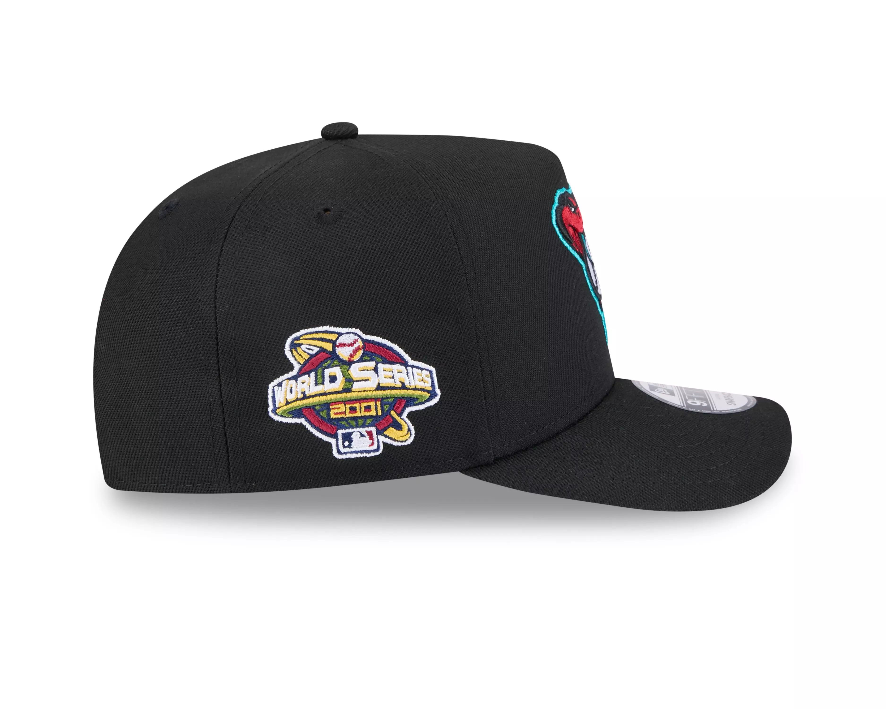 New Era Arizona Diamondbacks 9FIFTY A-Frame Snapback Hat-Black - BLACK