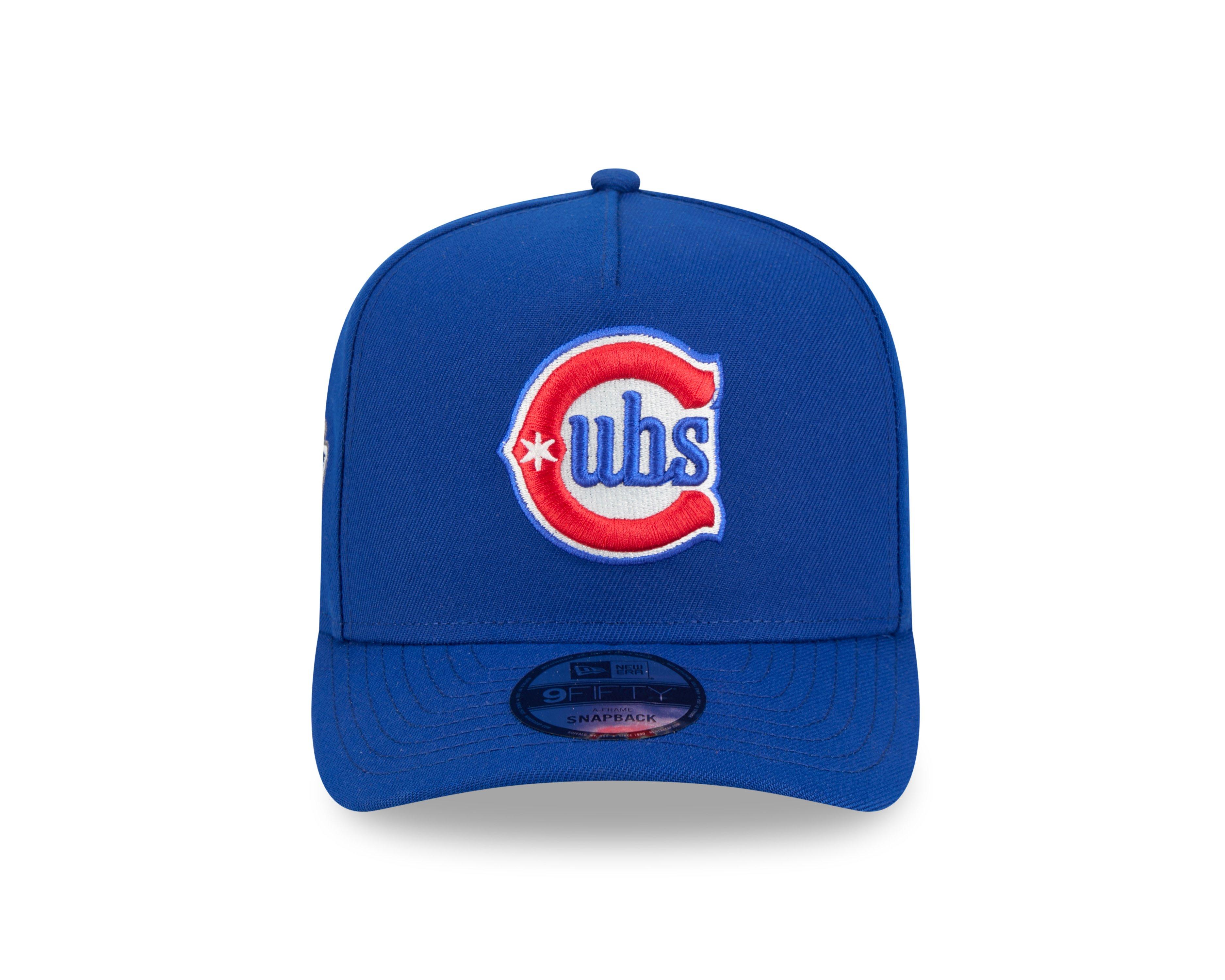 New Era Chicago Cubs 9FIFTY A-Frame Snapback Hat-Royal - ROYAL Thumbnail View 3