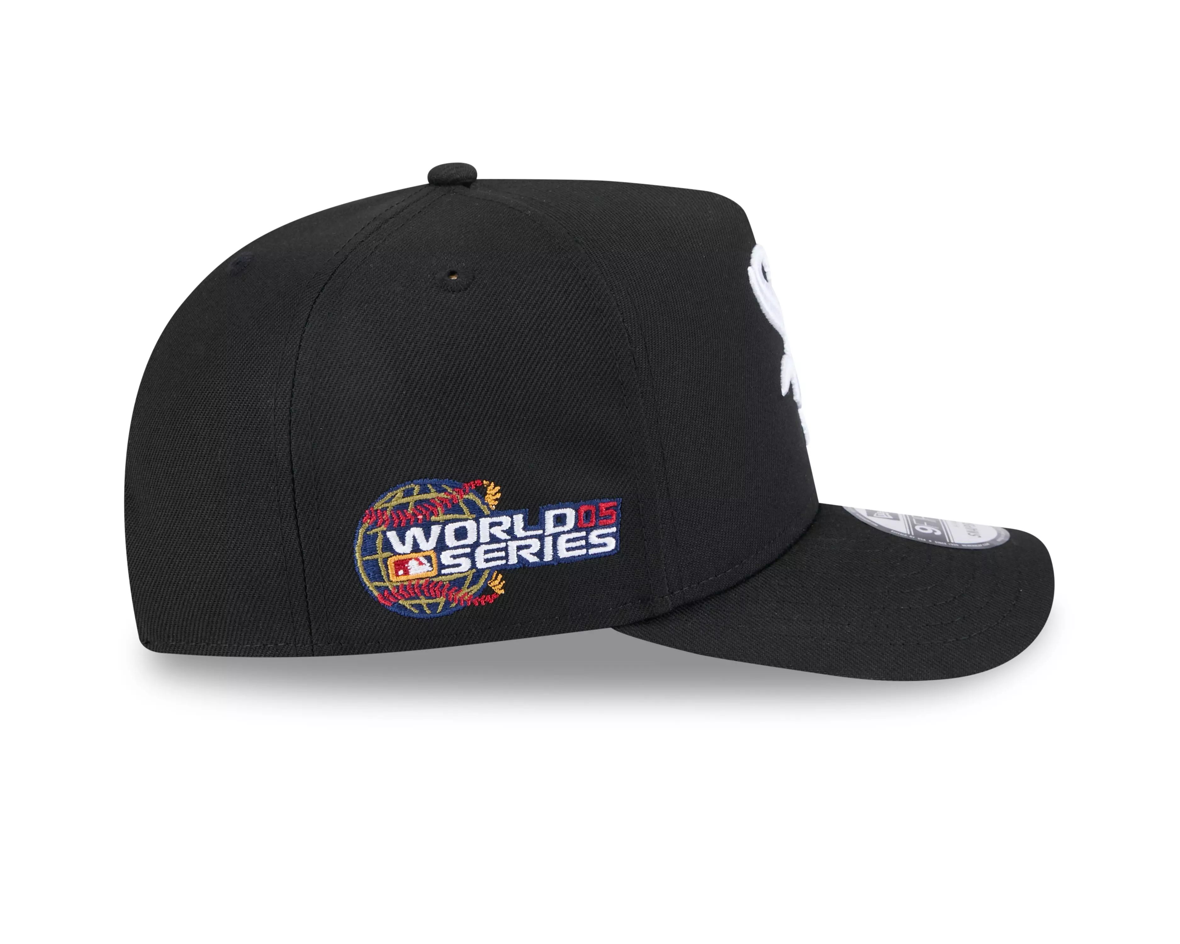 New Era Chicago White Sox 9FIFTY A-Frame Snapback Hat-Black - BLACK