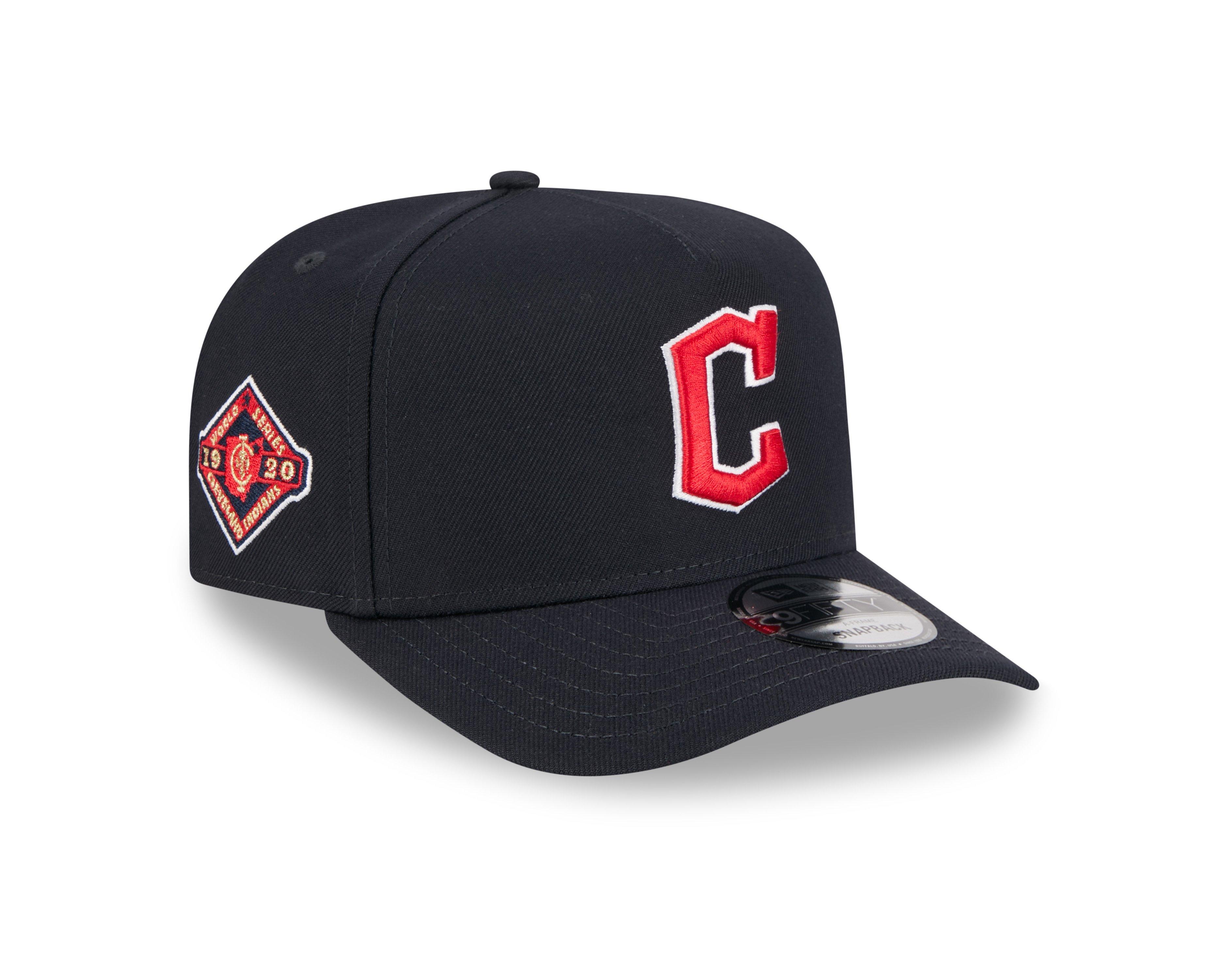 New Era Cleveland Guardians 9FIFTY A-Frame Navy Snapback Hat