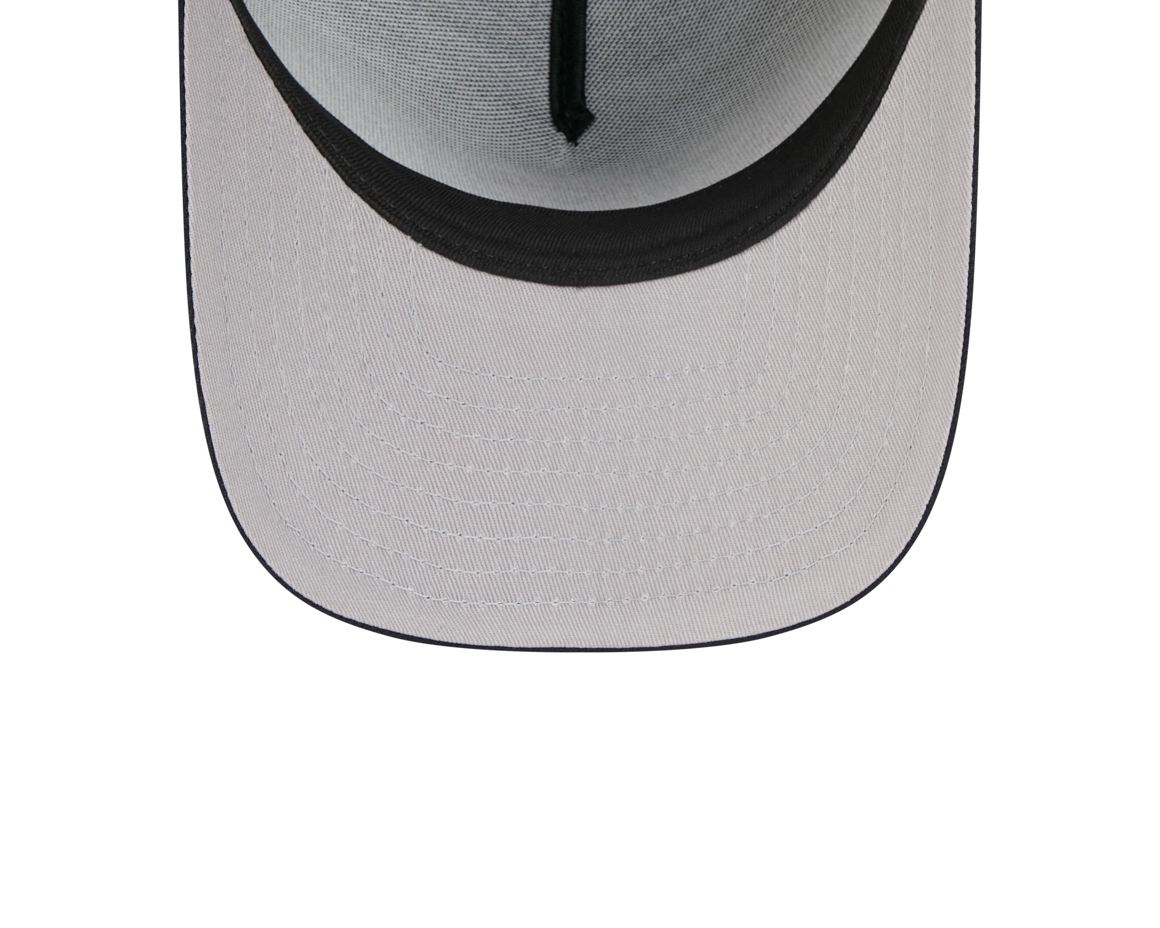 New Era Cleveland Guardians 9FIFTY A-Frame Snapback Hat-Navy - NAVY Thumbnail View 7