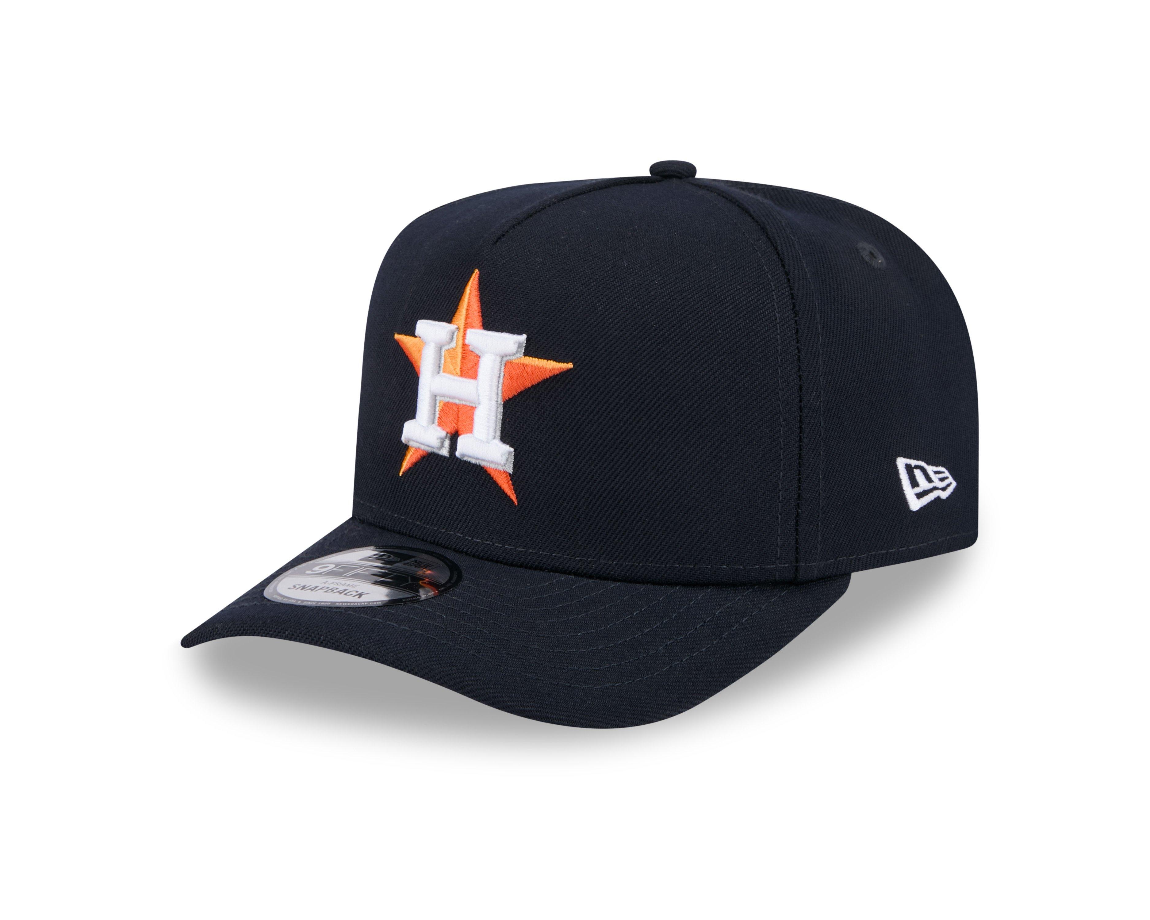 New Era Houston Astros 9FIFTY A-Frame Navy Snapback Hat