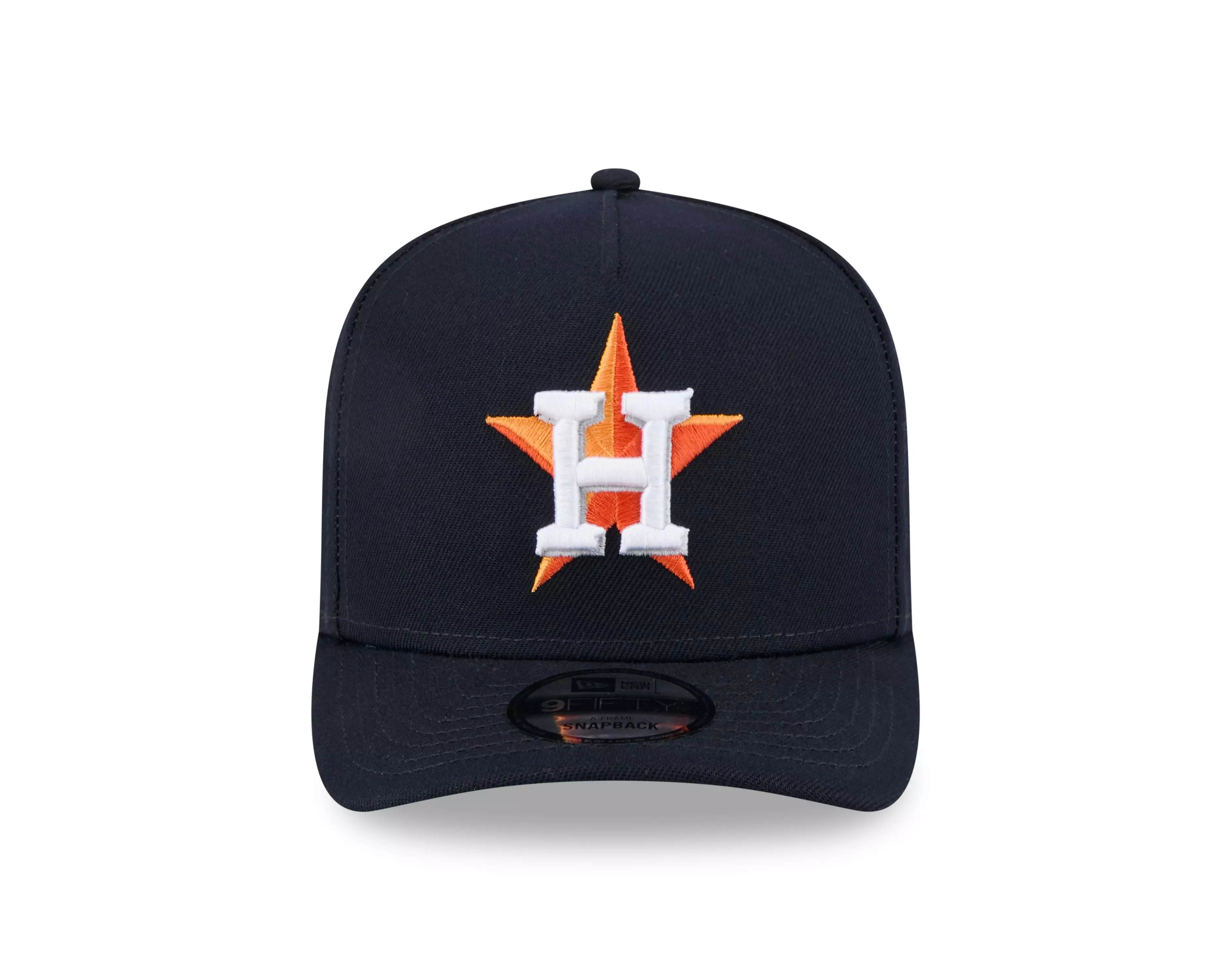 New Era Houston Astros 9FIFTY A-Frame Snapback Hat-Navy - NAVY