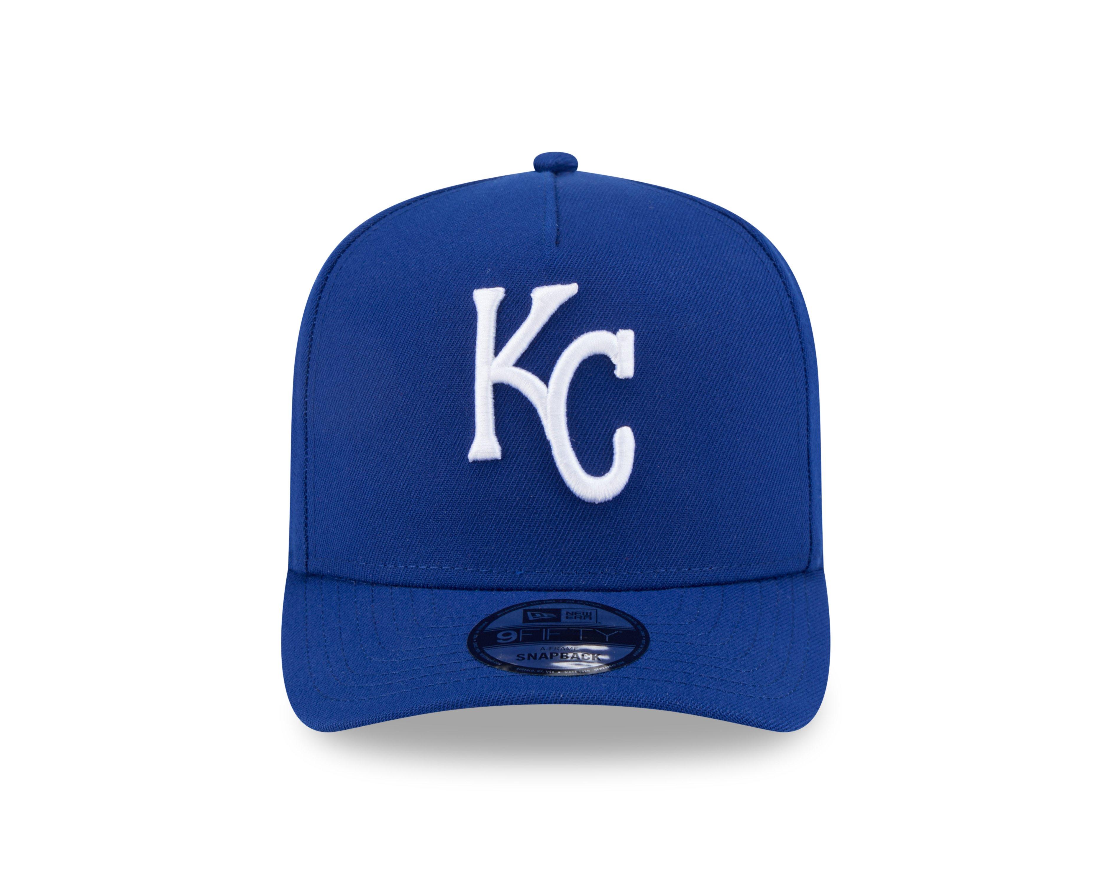 New Era Kansas City Royals 9FIFTY A-Frame Snapback Hat-Royal - ROYAL Thumbnail View 3