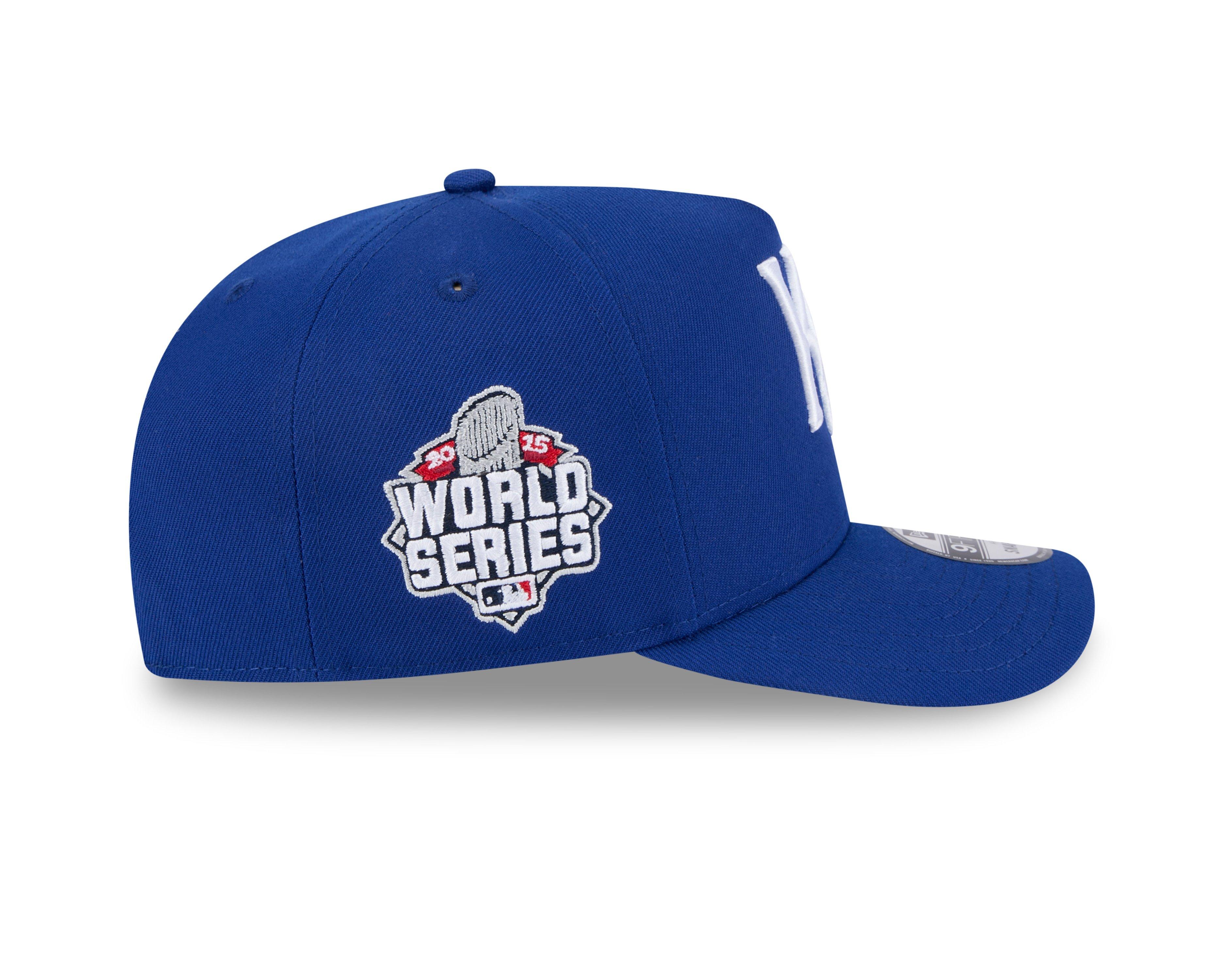 New Era Kansas City Royals 9FIFTY A-Frame Snapback Hat-Royal - ROYAL Thumbnail View 6