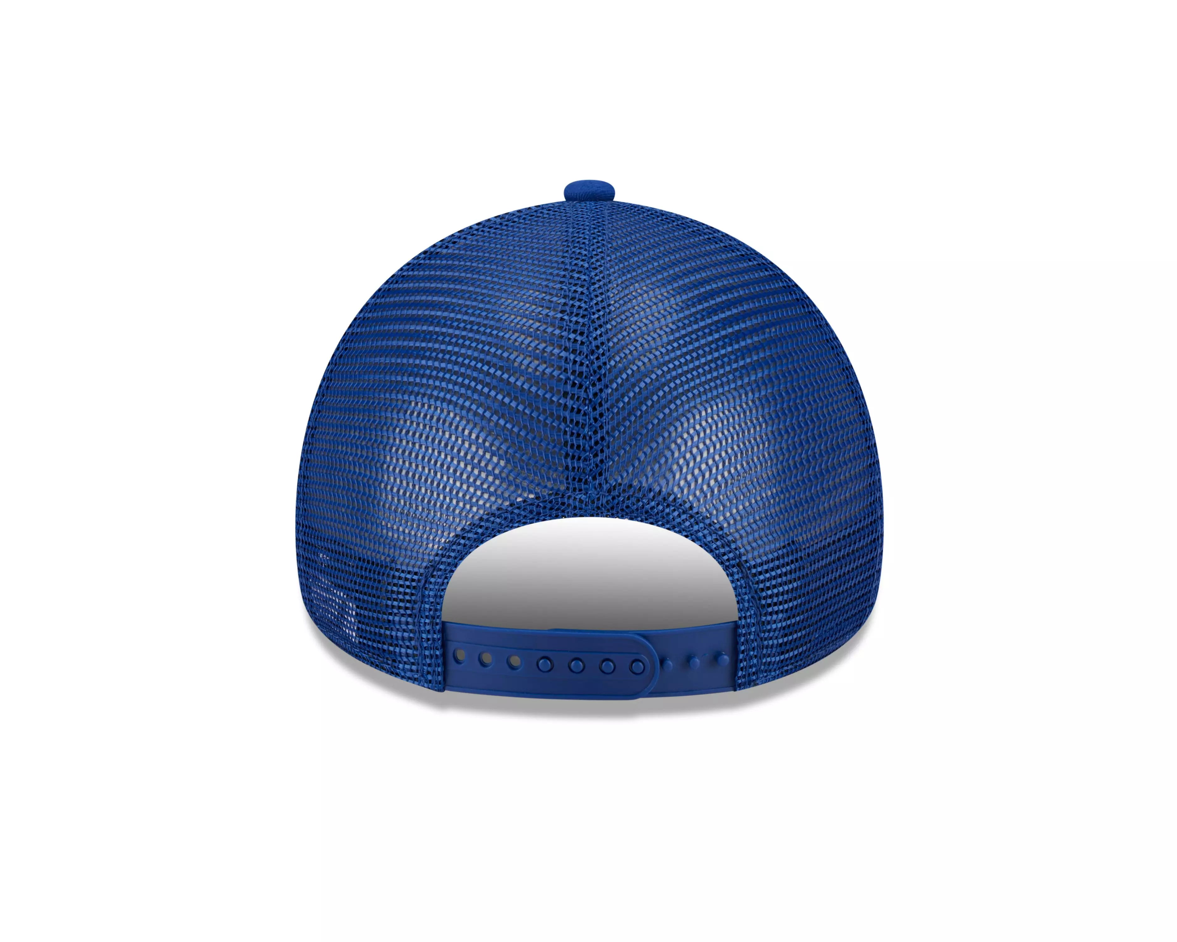 New Era Atlanta Braves 9FORTY A-Frame Cooperstown Trucker Snapback Hat-Royal - ROYAL