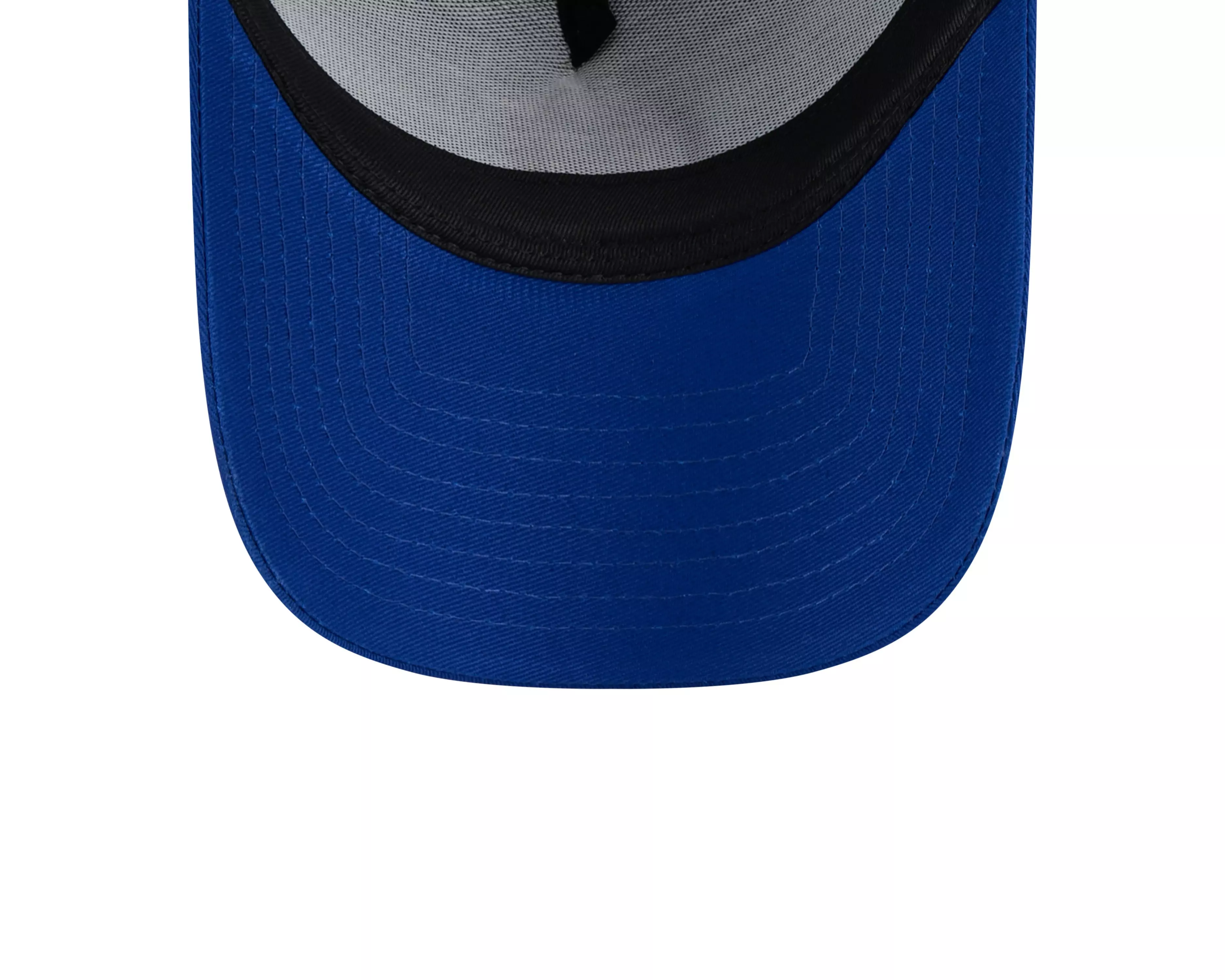 New Era Atlanta Braves 9FORTY A-Frame Cooperstown Trucker Snapback Hat-Royal - ROYAL