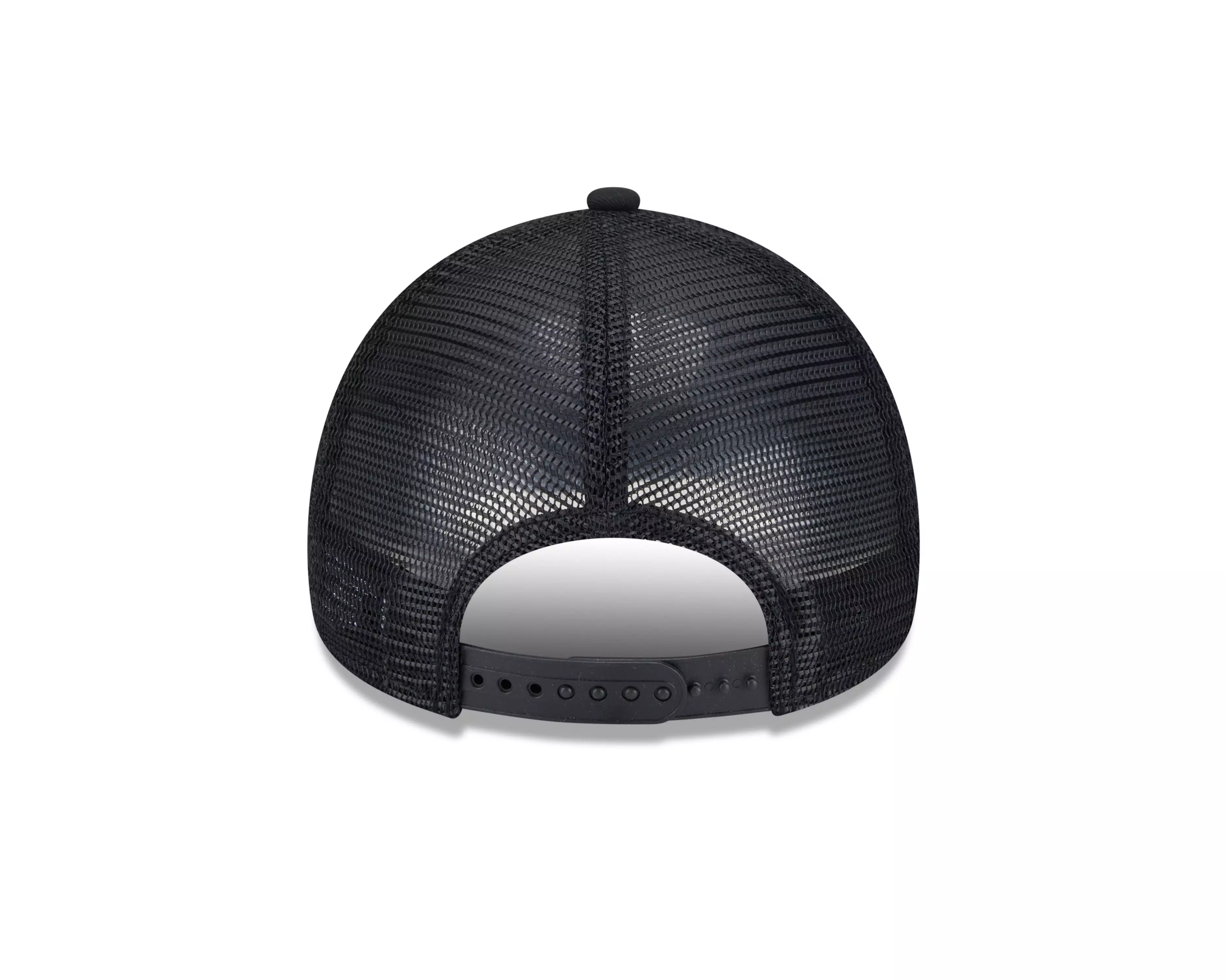 New Era Pittsburgh Pirates 9FORTY A-Frame Trucker Snapback Hat-Black - BLACK
