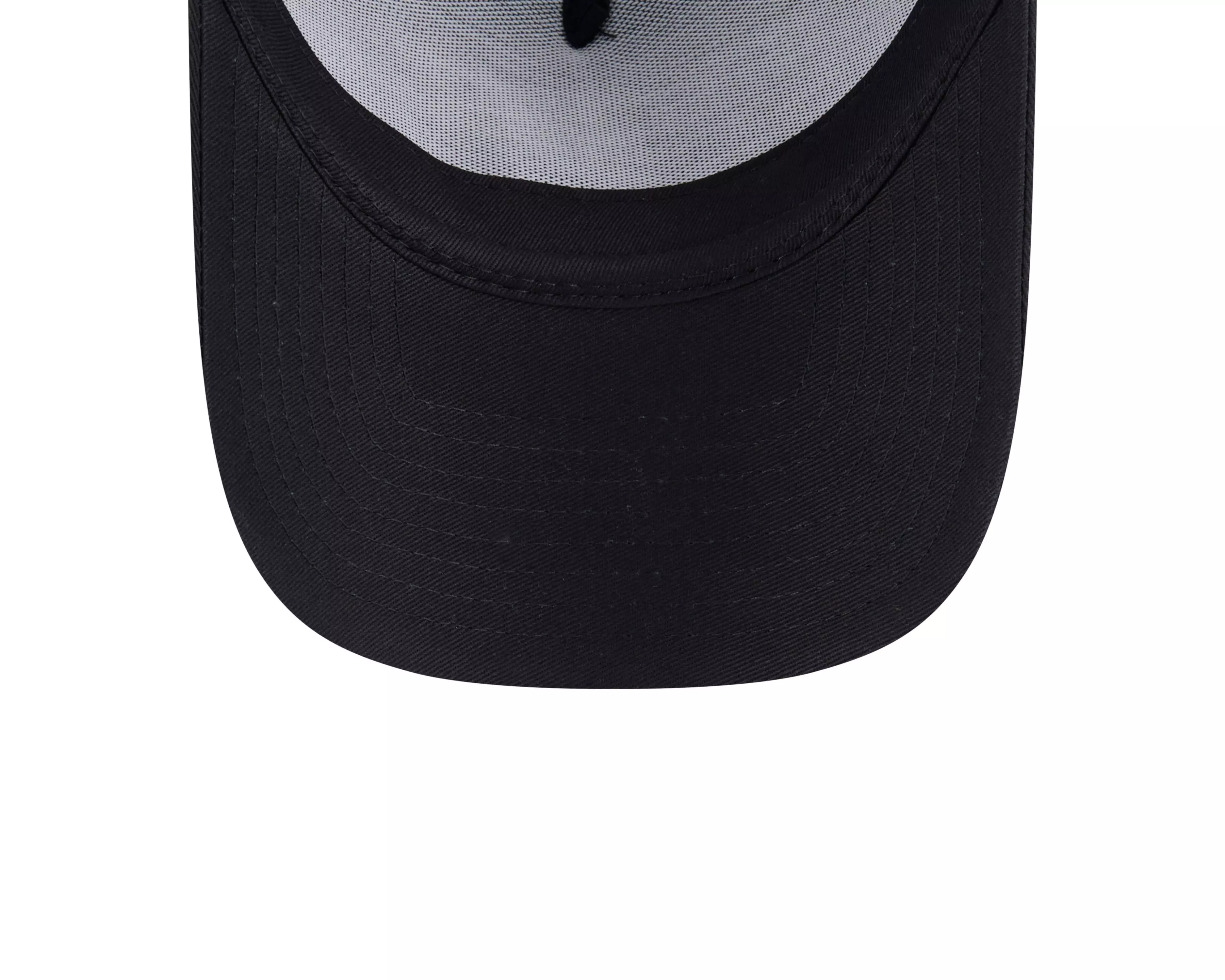 New Era Tampa Bay Rays 9FORTY A-Frame Cooperstown Trucker Snapback Hat-Black - BLACK