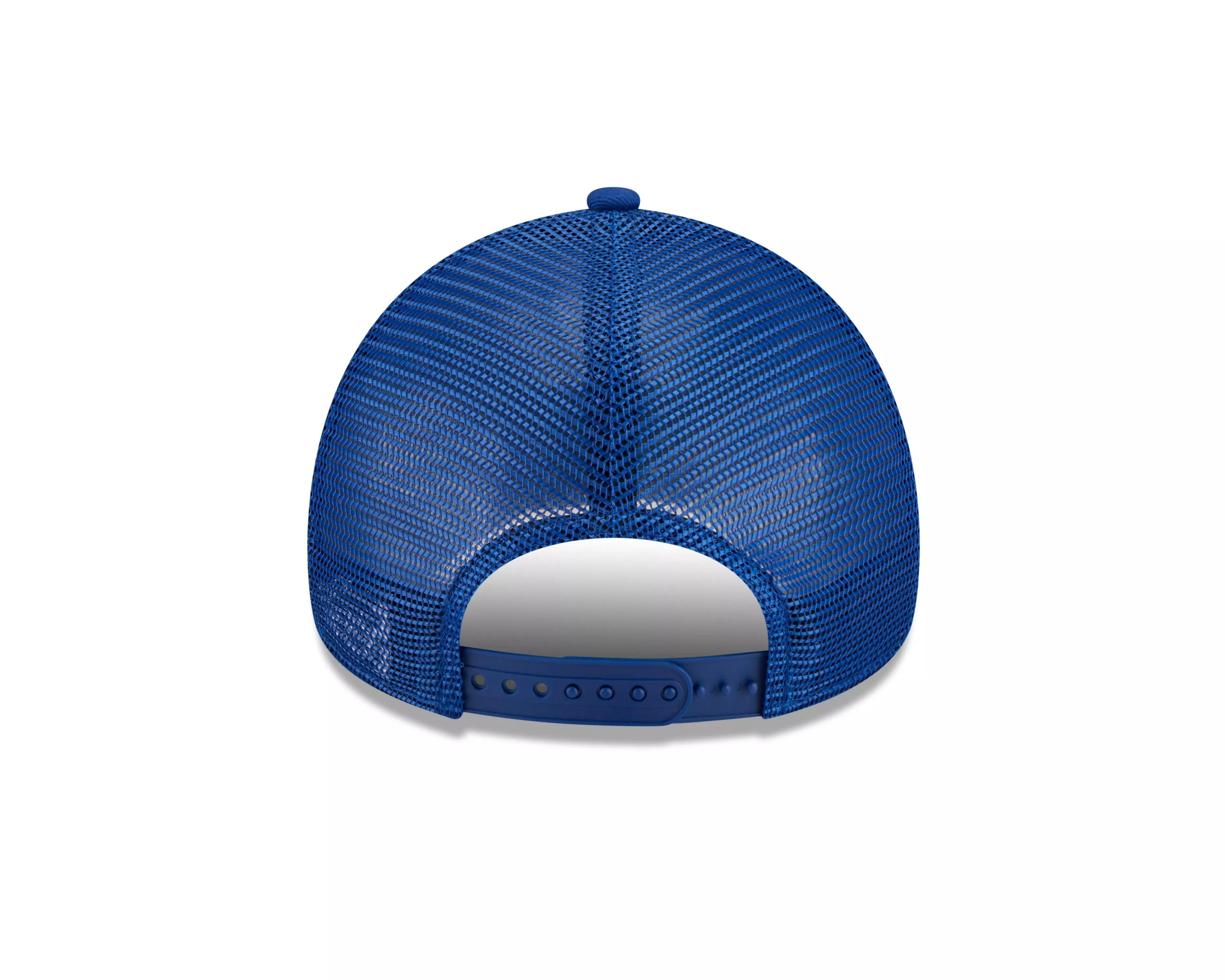 New Era Texas Rangers 9FORTY A-Frame Cooperstown Trucker Snapback Hat-Royal - ROYAL