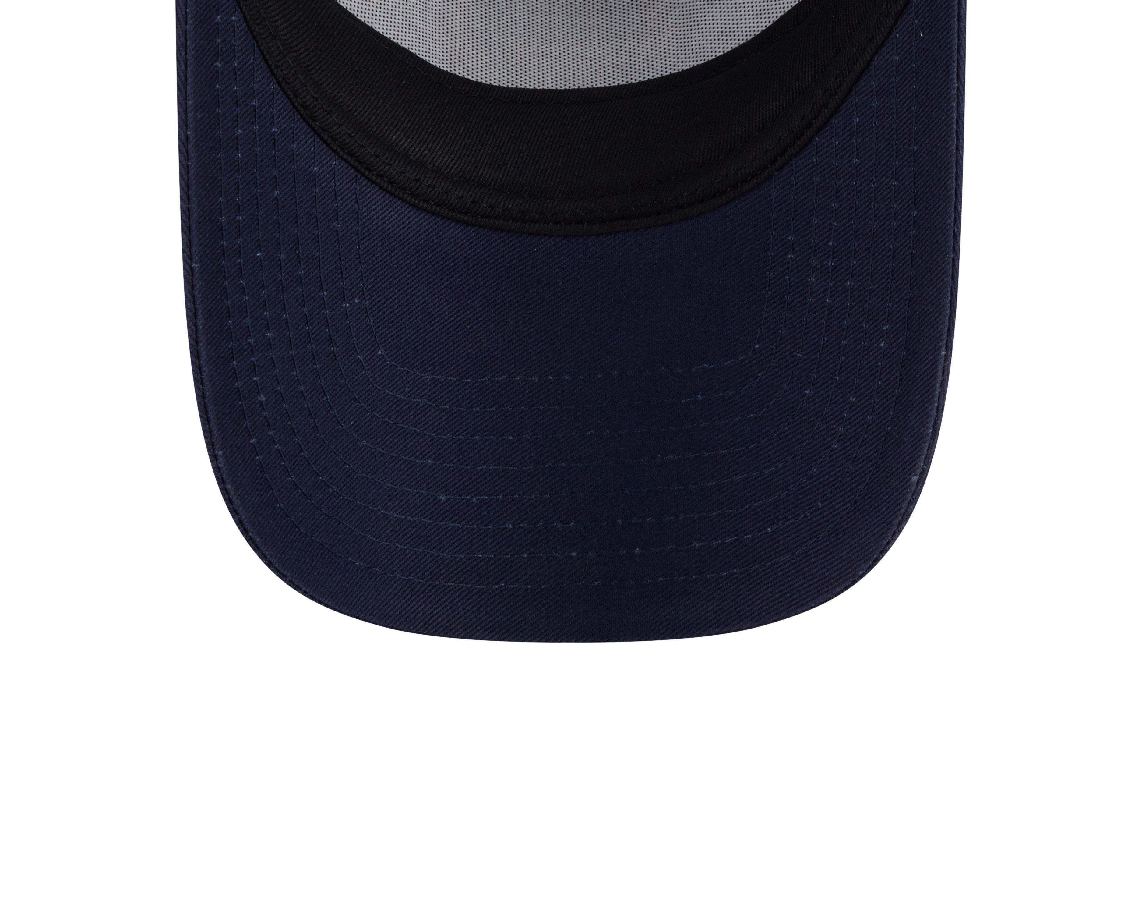New Era Los Angeles Dodgers 9FORTY A-Frame City Trucker Snapback Hat-Blue - BLUE Thumbnail View 7