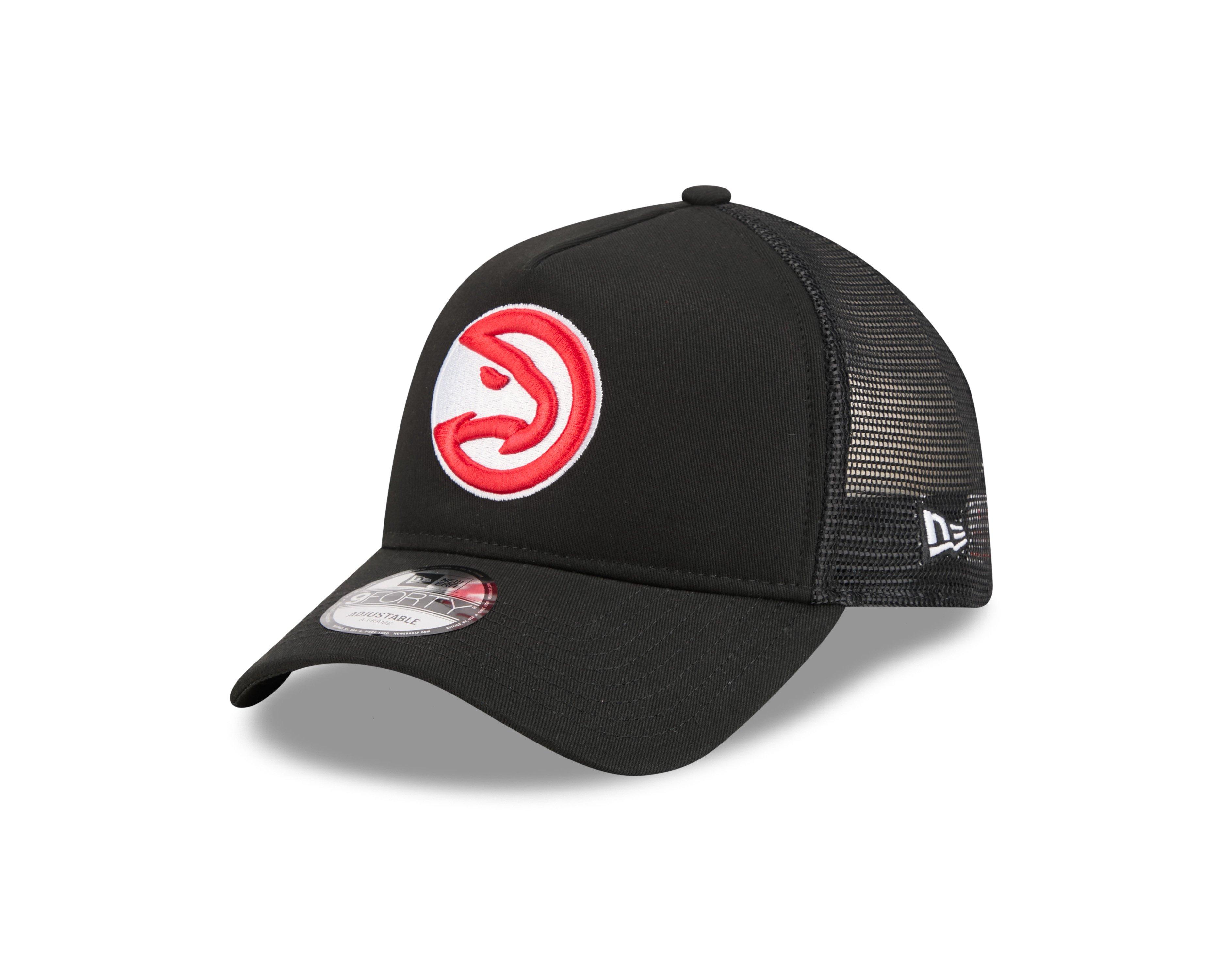 New Era Atlanta Hawks 9FORTY A-Frame Trucker Red Snapback Hat