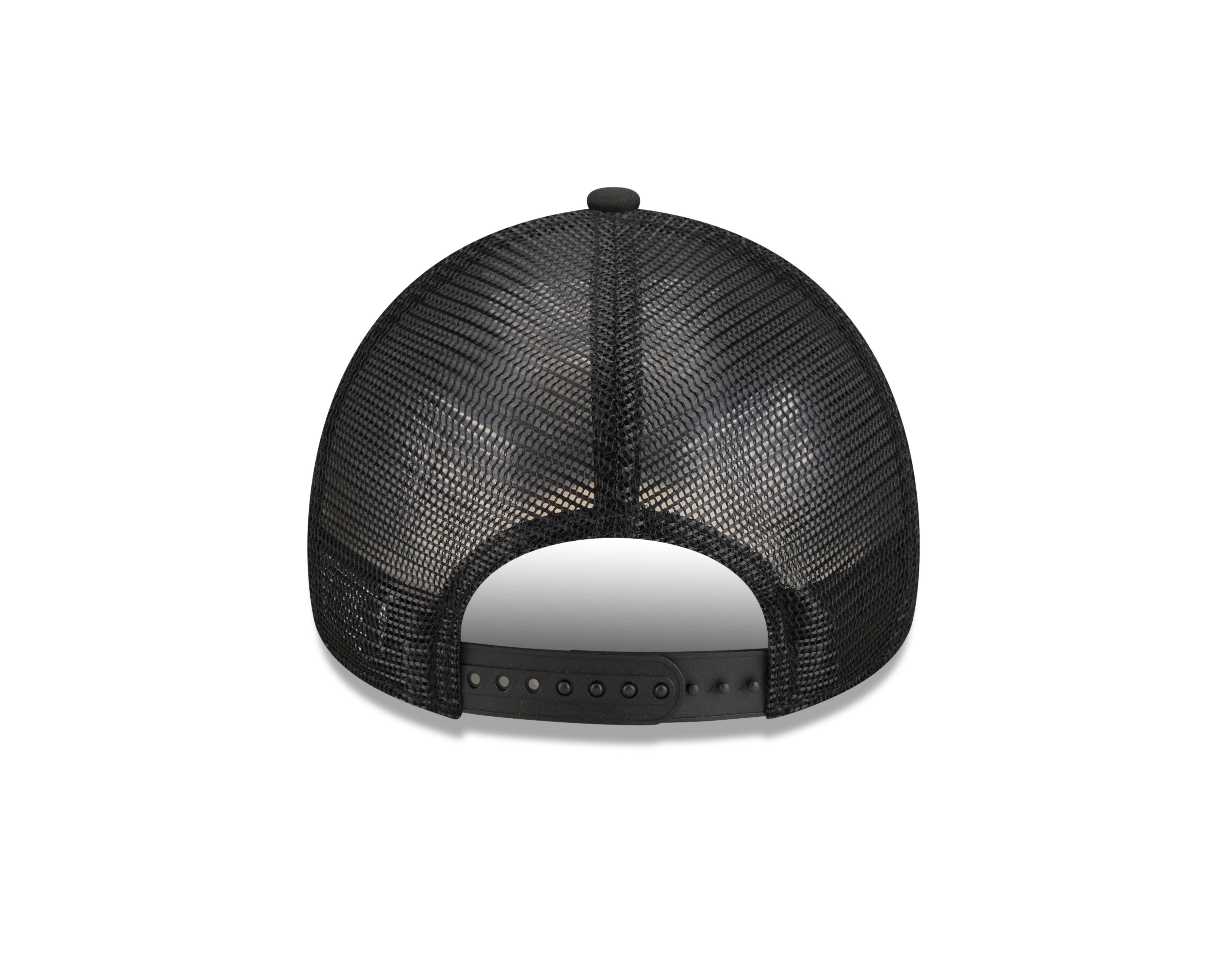 New Era Atlanta Hawks 9FORTY A-Frame Trucker Snapback Hat-Red - RED Thumbnail View 4