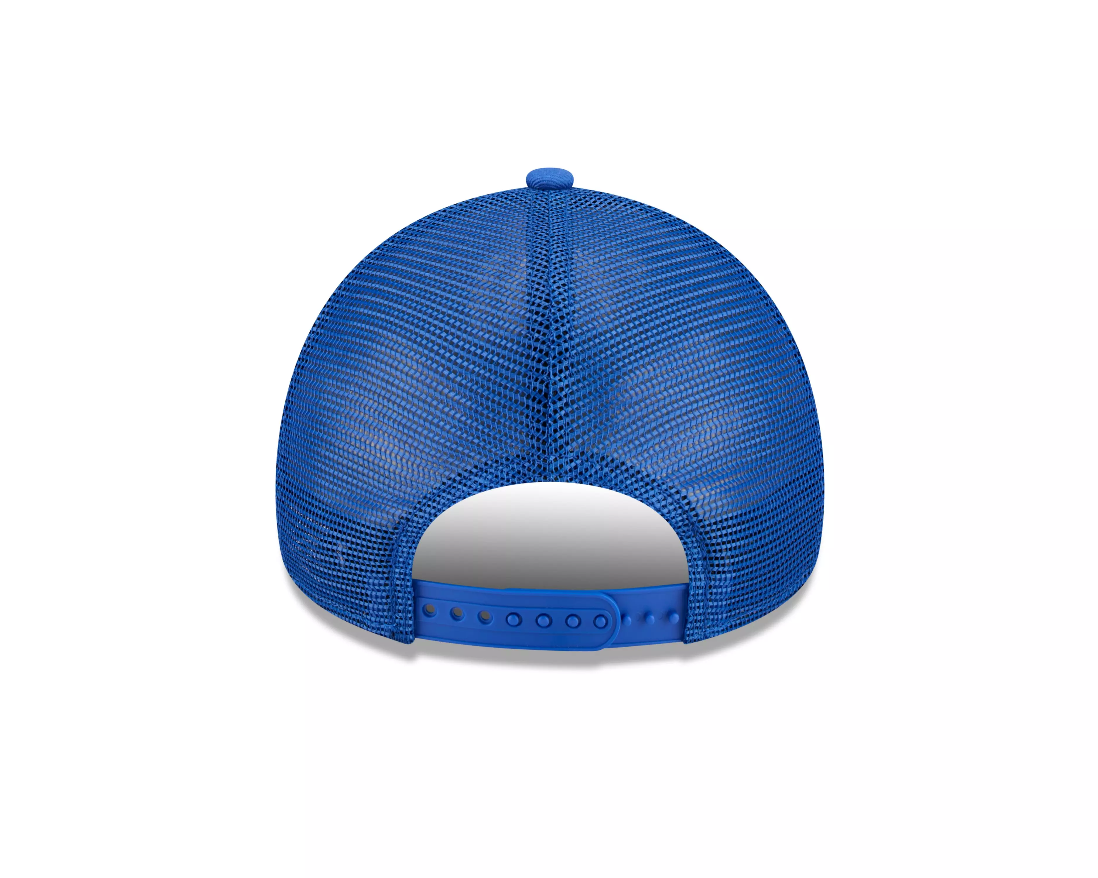 New Era Dallas Mavericks 9FORTY A-Frame Trucker Snapback Hat-Blue - BLUE